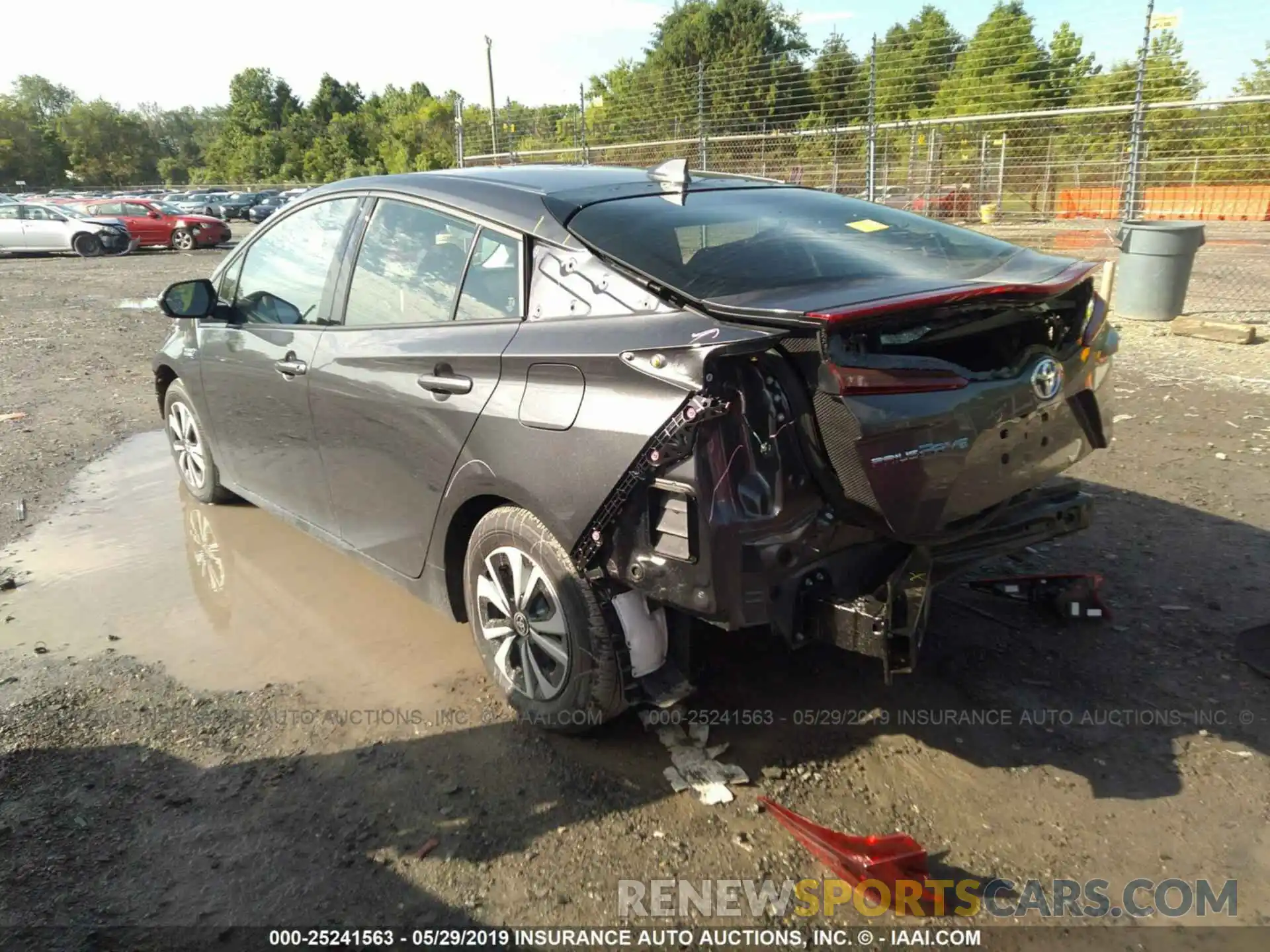 3 Photograph of a damaged car JTDKARFP7K3107790 TOYOTA PRIUS PRIME 2019