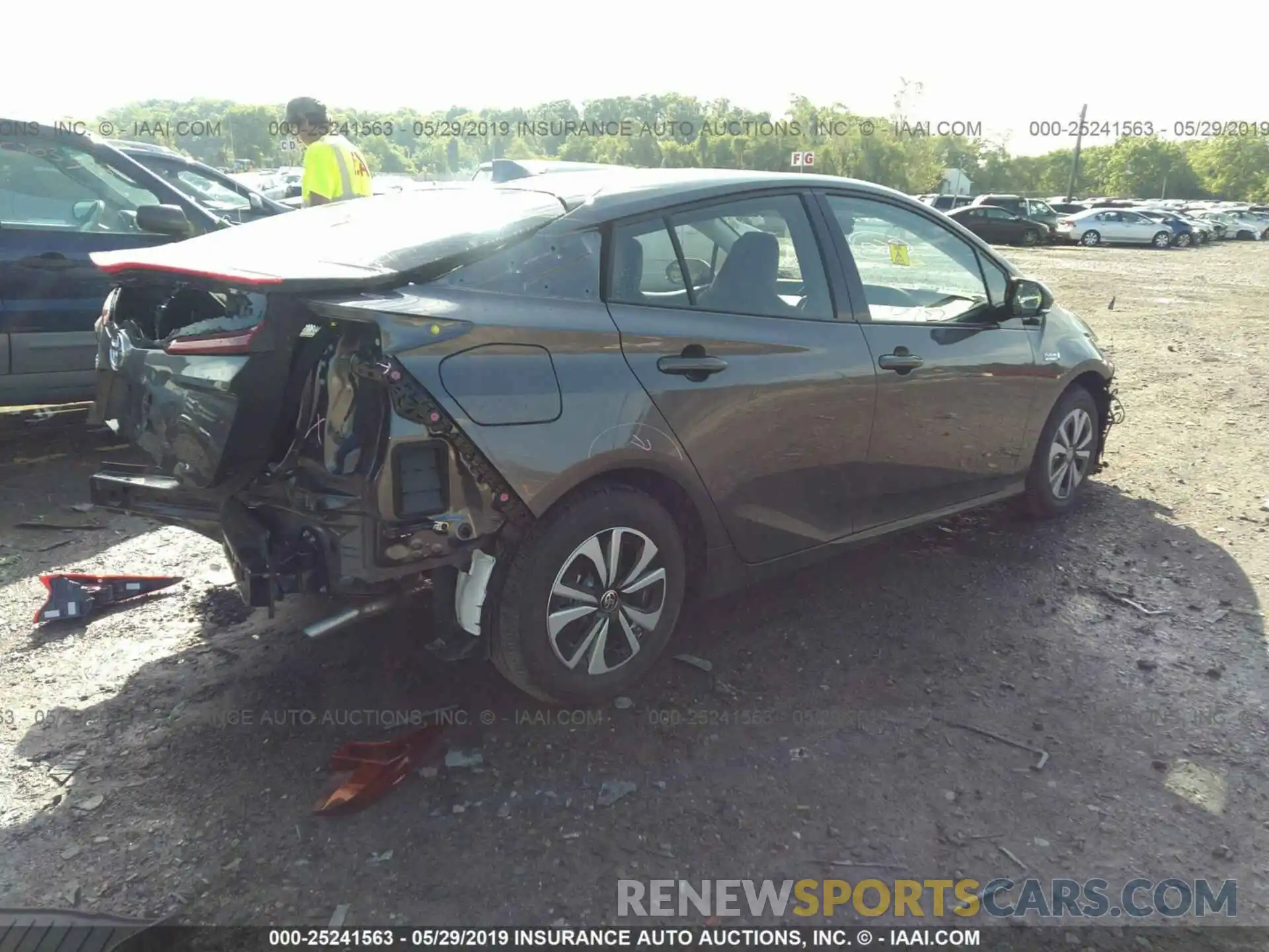 4 Photograph of a damaged car JTDKARFP7K3107790 TOYOTA PRIUS PRIME 2019