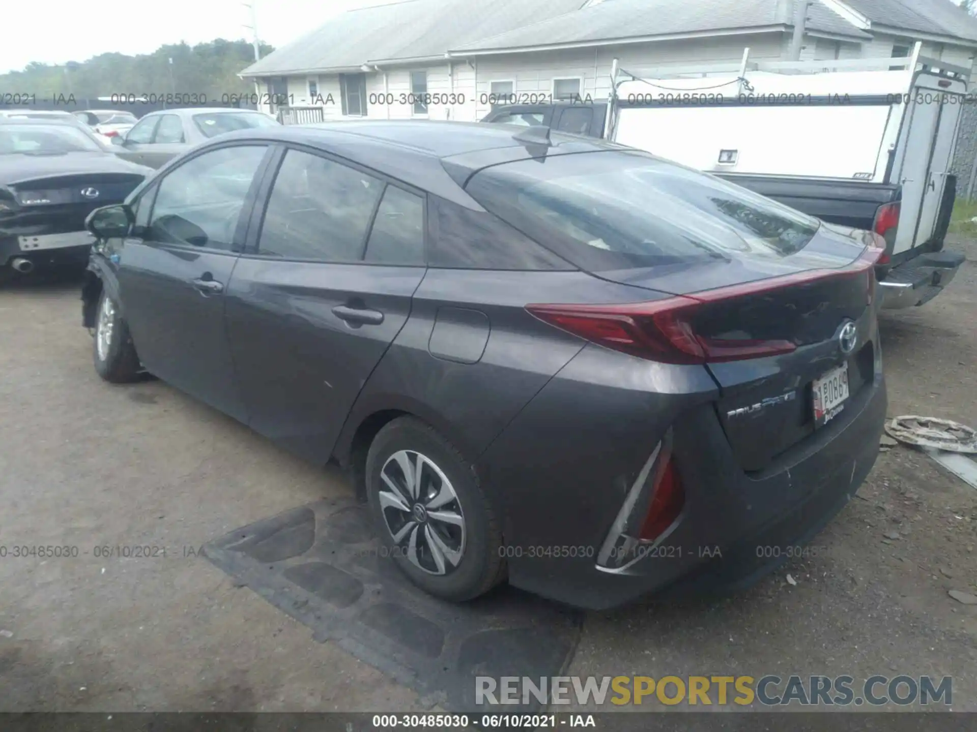 3 Photograph of a damaged car JTDKARFP7K3111712 TOYOTA PRIUS PRIME 2019