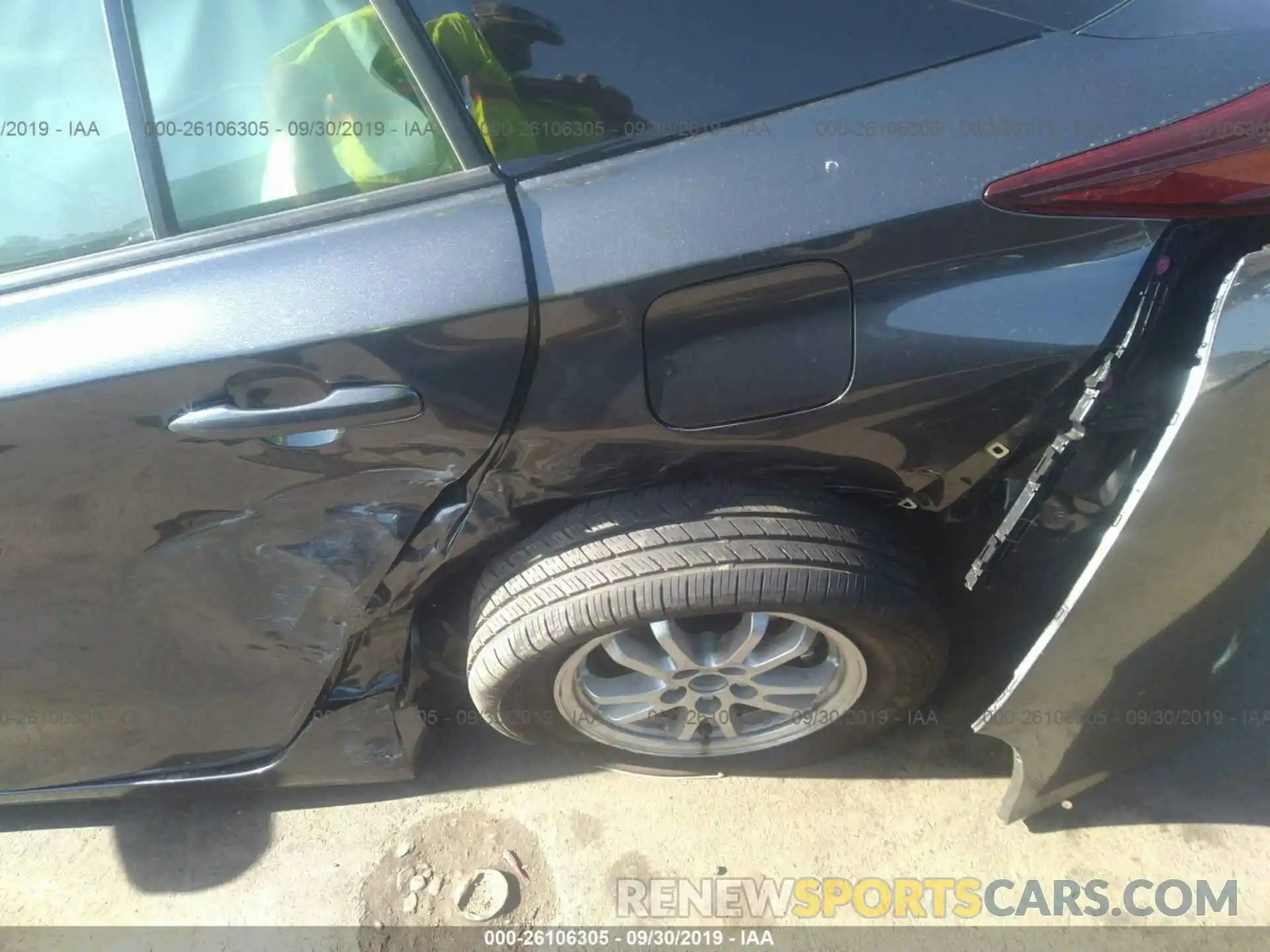 6 Photograph of a damaged car JTDKARFP7K3116263 TOYOTA PRIUS PRIME 2019