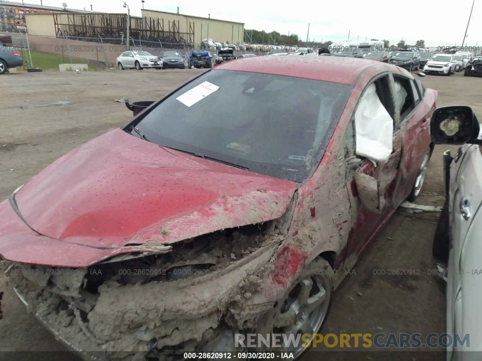 2 Photograph of a damaged car JTDKARFP7K3117493 TOYOTA PRIUS PRIME 2019
