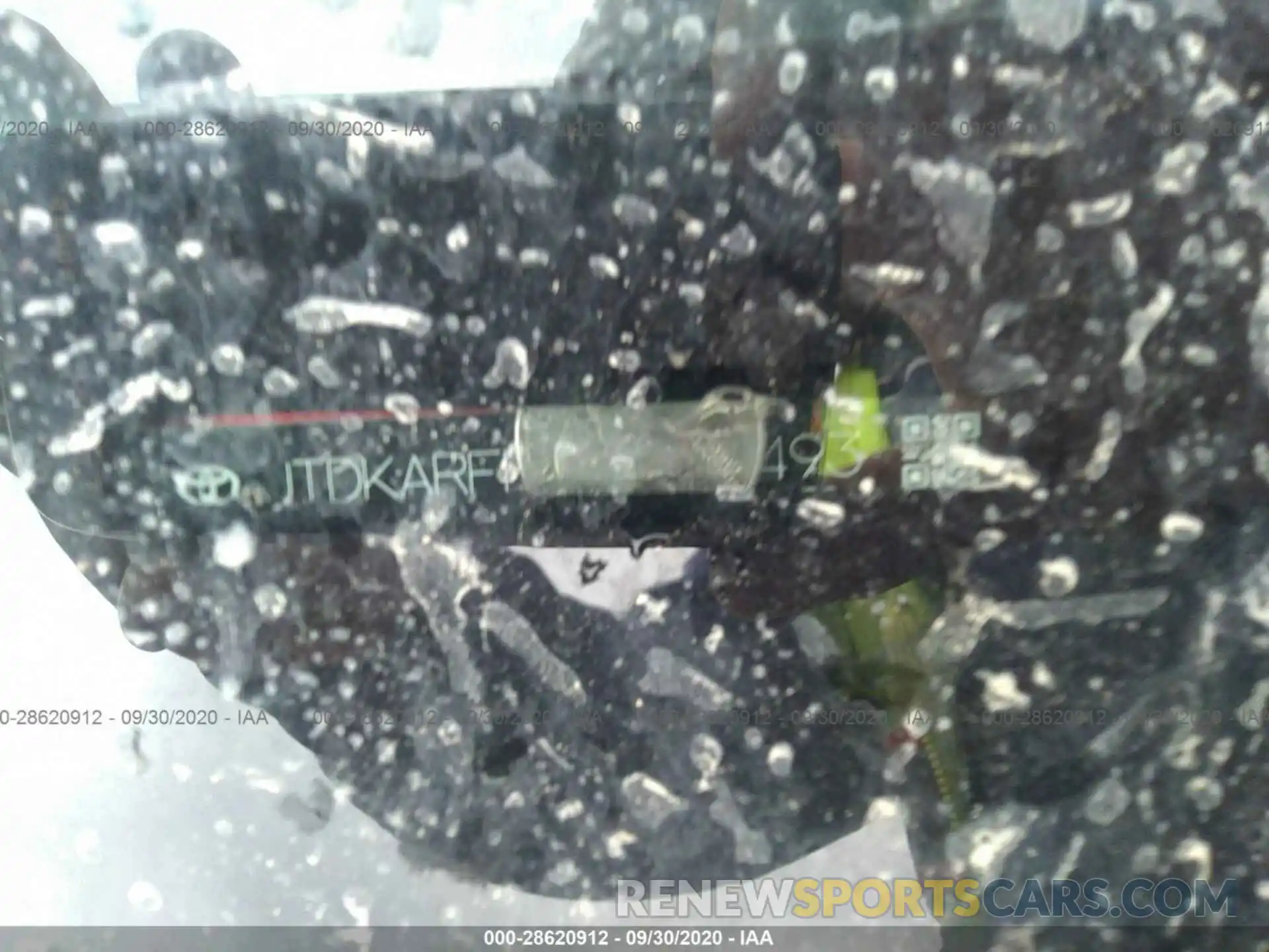 9 Photograph of a damaged car JTDKARFP7K3117493 TOYOTA PRIUS PRIME 2019