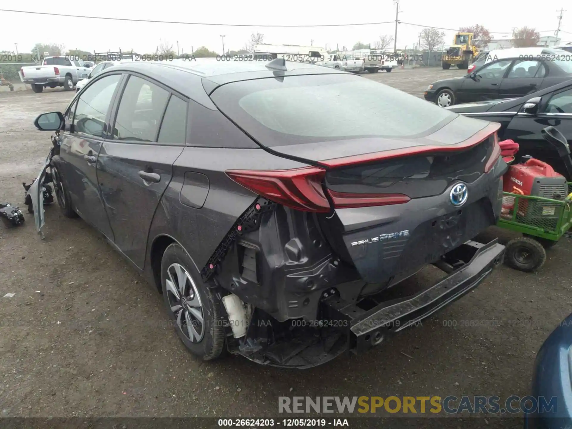 3 Photograph of a damaged car JTDKARFP7K3117686 TOYOTA PRIUS PRIME 2019