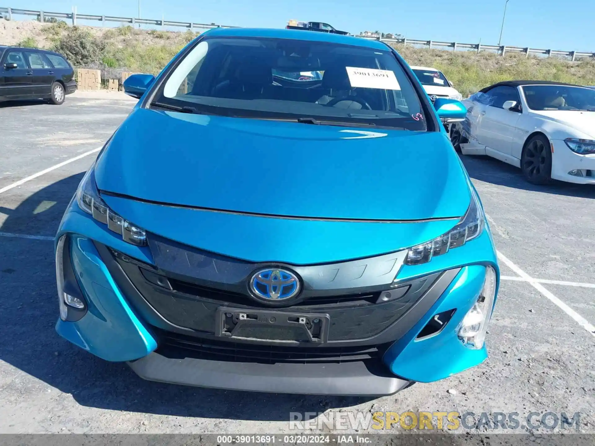 12 Photograph of a damaged car JTDKARFP8K3105711 TOYOTA PRIUS PRIME 2019