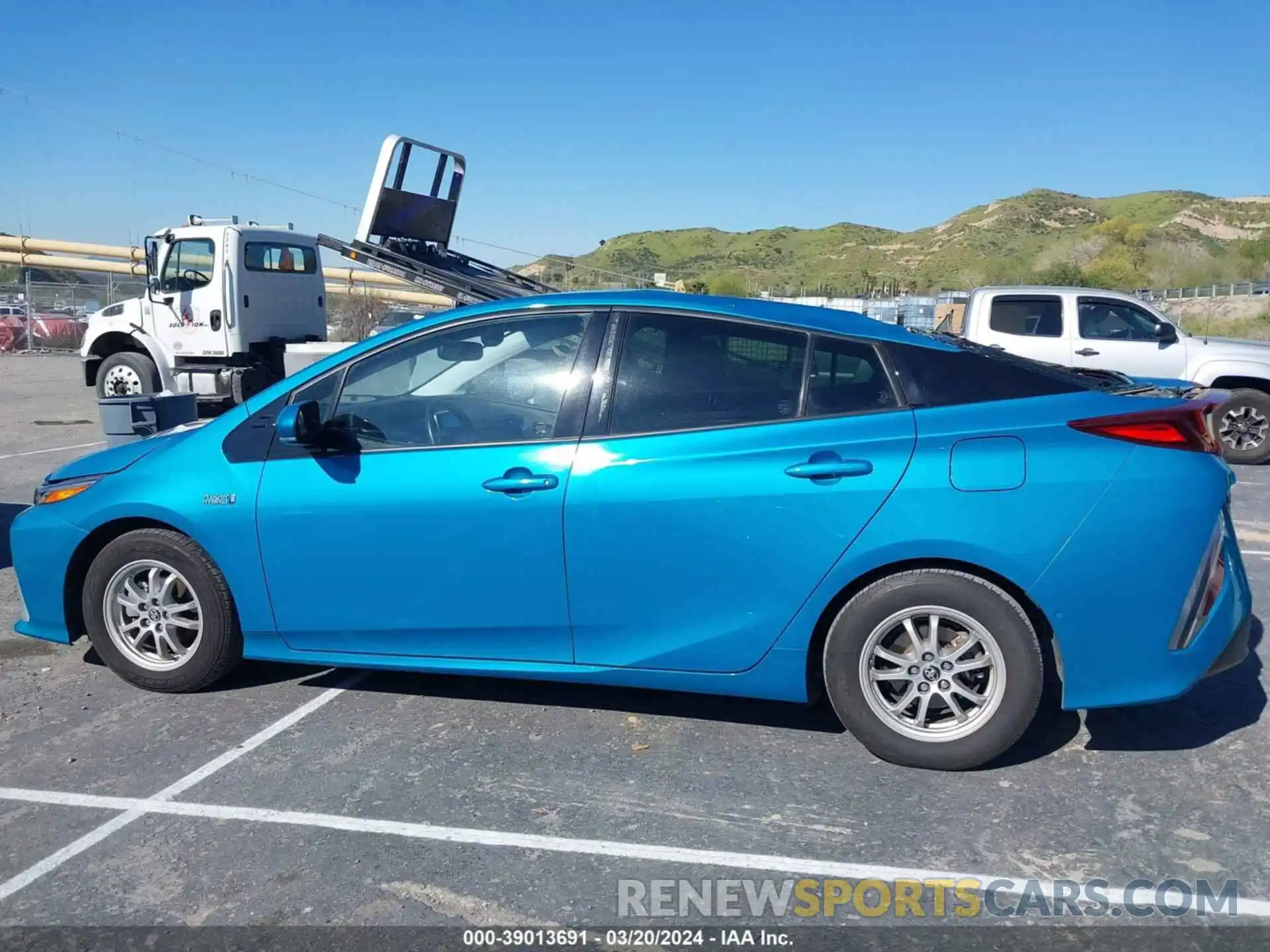 14 Photograph of a damaged car JTDKARFP8K3105711 TOYOTA PRIUS PRIME 2019