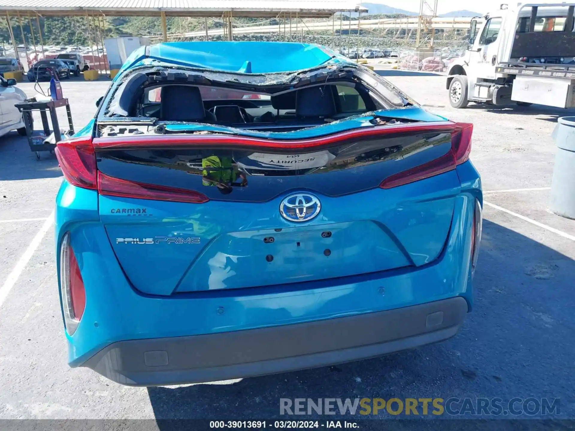 16 Photograph of a damaged car JTDKARFP8K3105711 TOYOTA PRIUS PRIME 2019