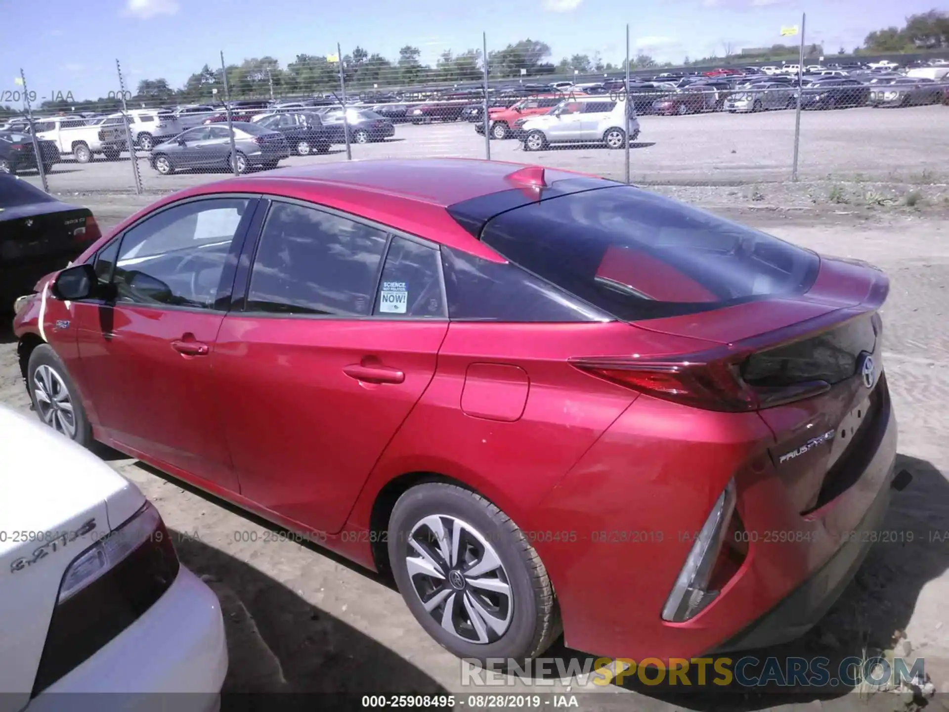 3 Photograph of a damaged car JTDKARFP8K3108981 TOYOTA PRIUS PRIME 2019