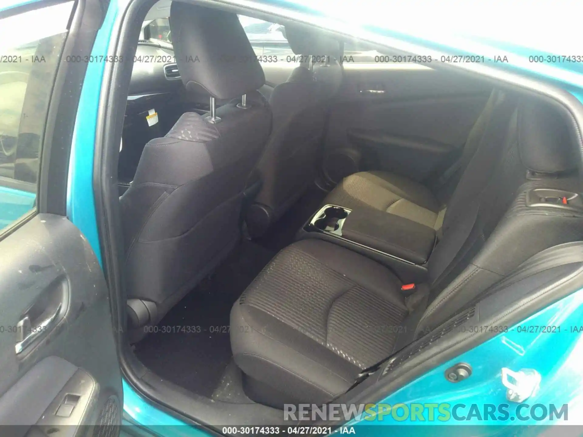 8 Фотография поврежденного автомобиля JTDKARFP8K3111783 TOYOTA PRIUS PRIME 2019