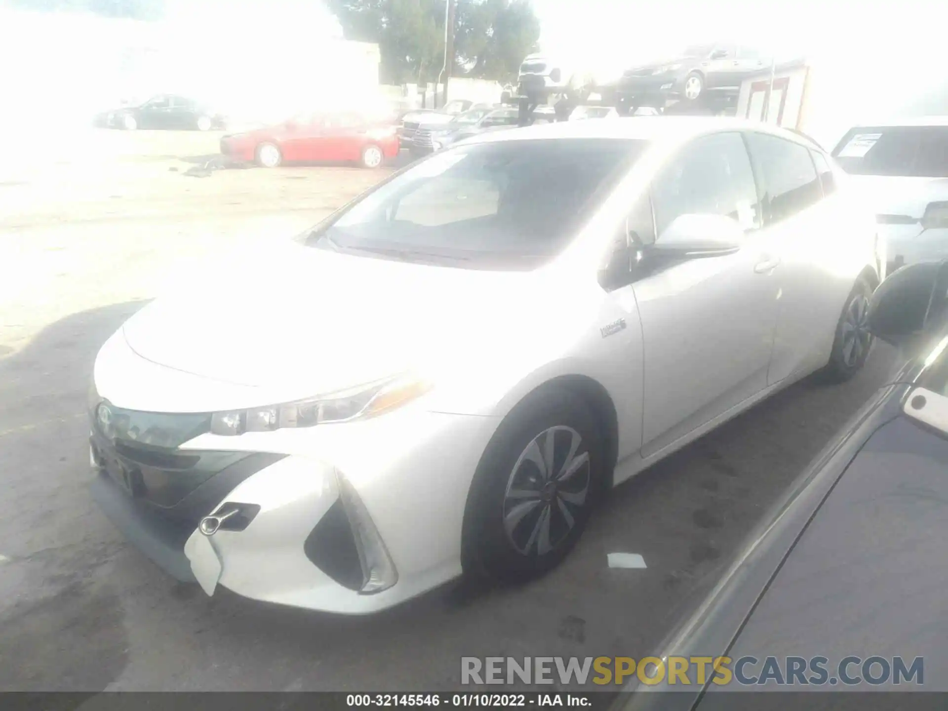 2 Photograph of a damaged car JTDKARFP8K3112013 TOYOTA PRIUS PRIME 2019