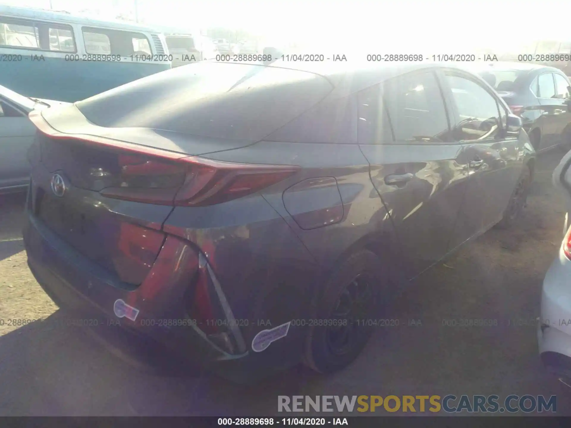 4 Photograph of a damaged car JTDKARFP8K3116742 TOYOTA PRIUS PRIME 2019