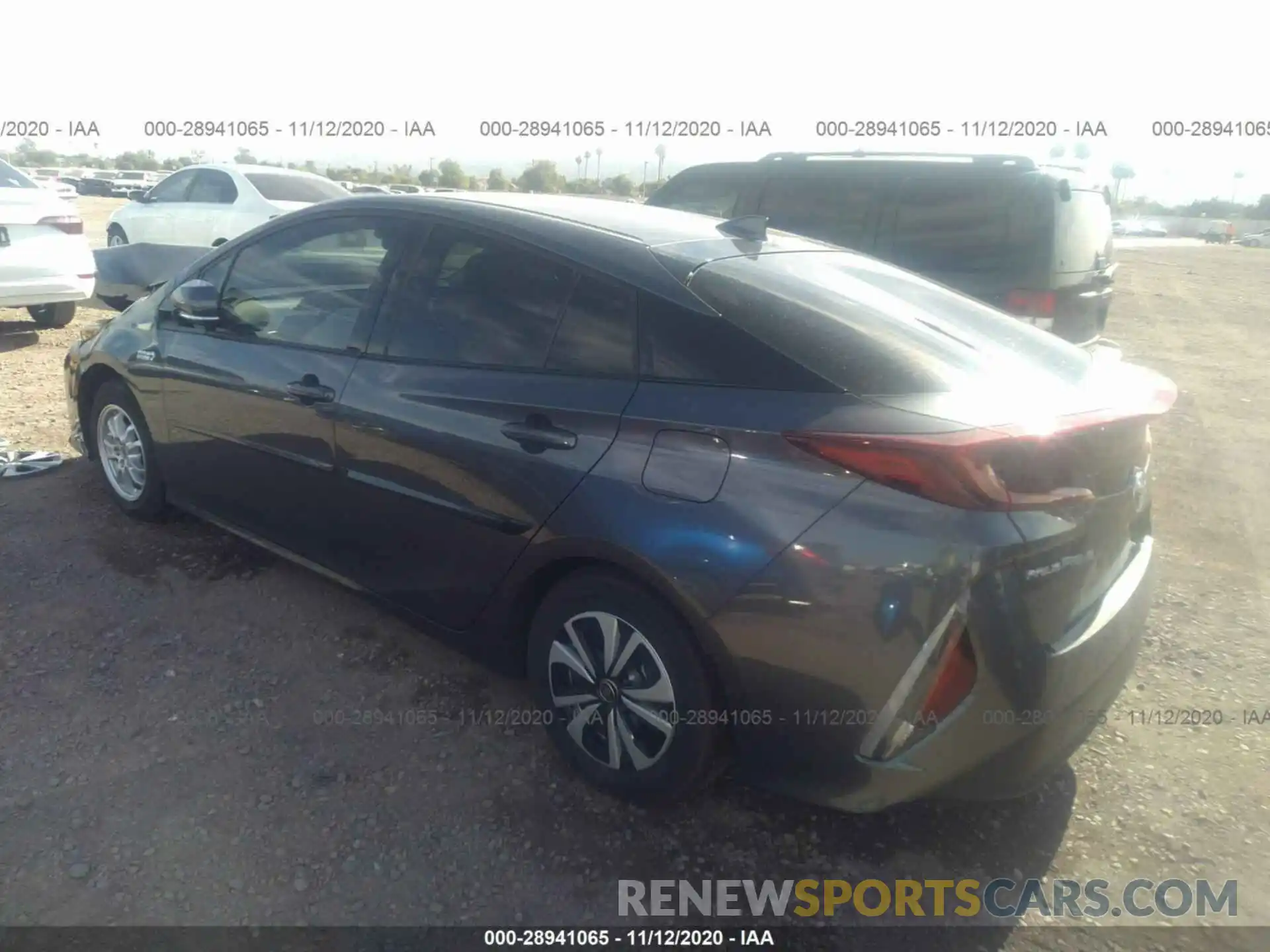 3 Photograph of a damaged car JTDKARFP8K3117650 TOYOTA PRIUS PRIME 2019