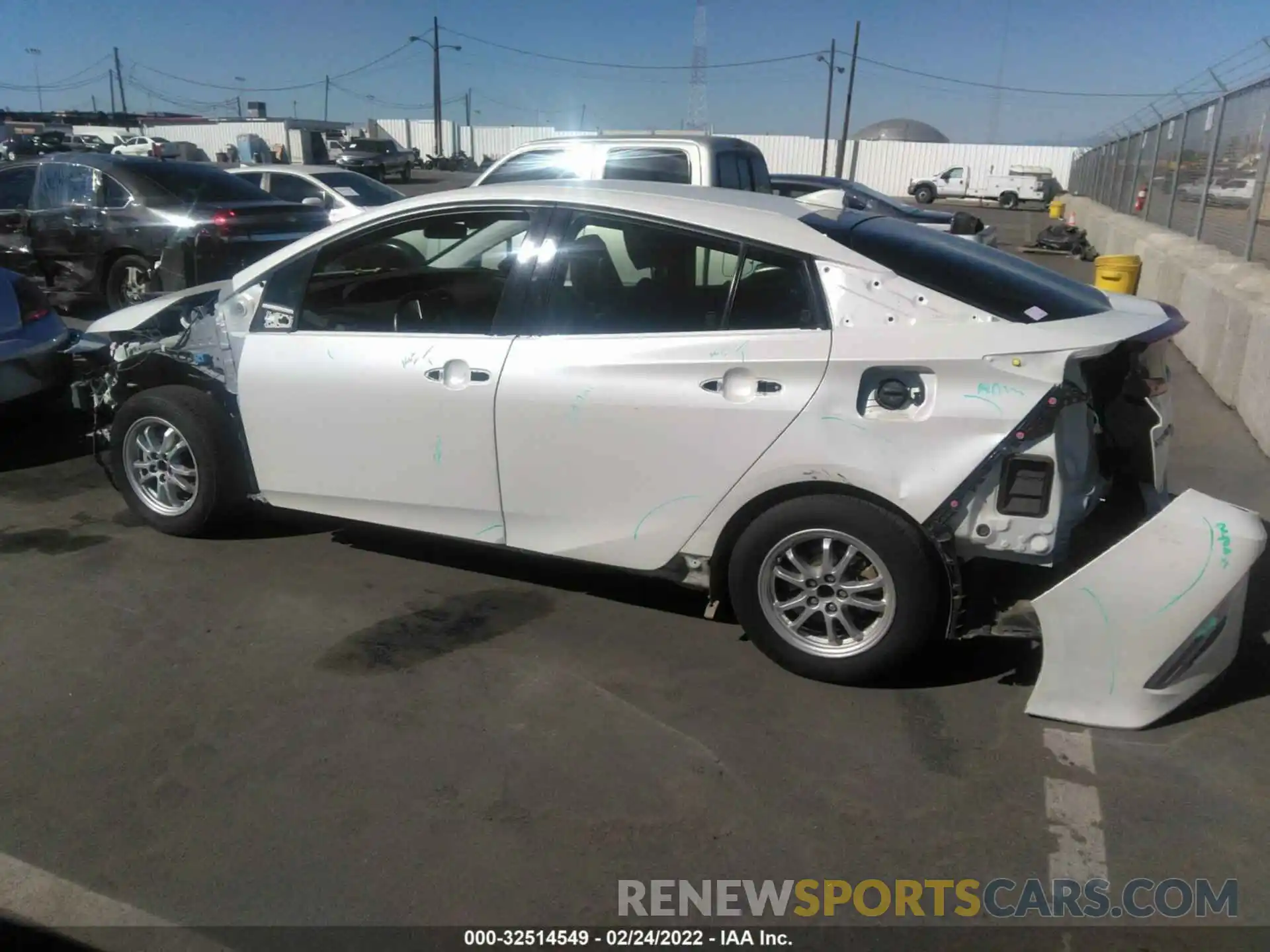 3 Photograph of a damaged car JTDKARFP9K3109931 TOYOTA PRIUS PRIME 2019