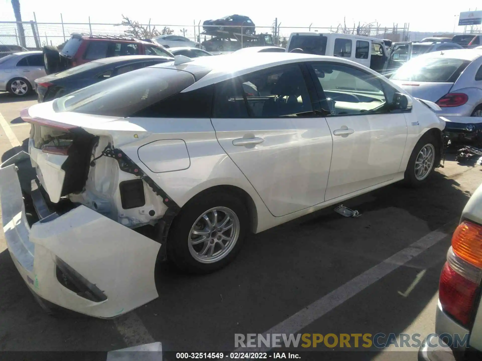 4 Photograph of a damaged car JTDKARFP9K3109931 TOYOTA PRIUS PRIME 2019