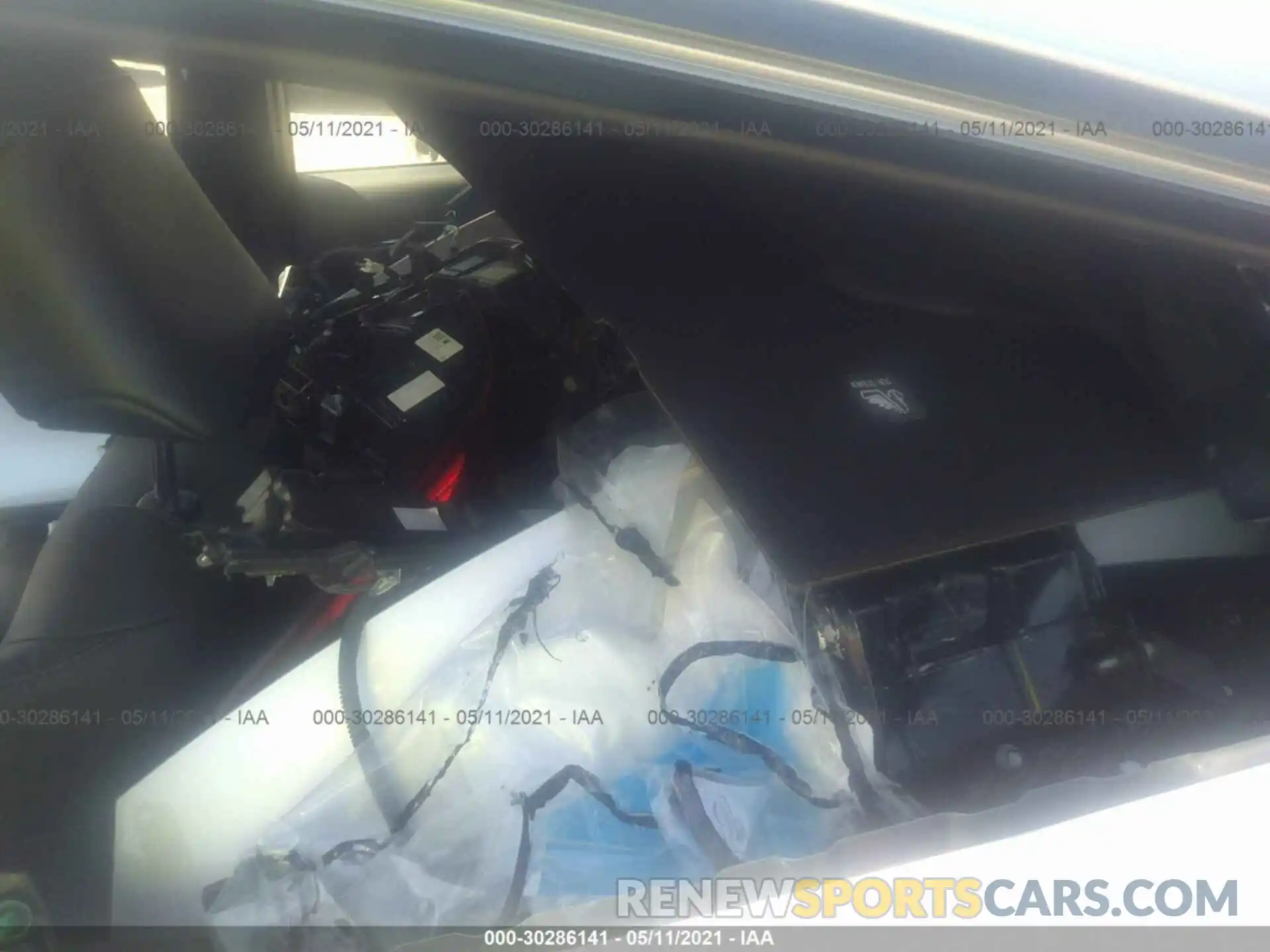 8 Photograph of a damaged car JTDKARFP9K3113493 TOYOTA PRIUS PRIME 2019