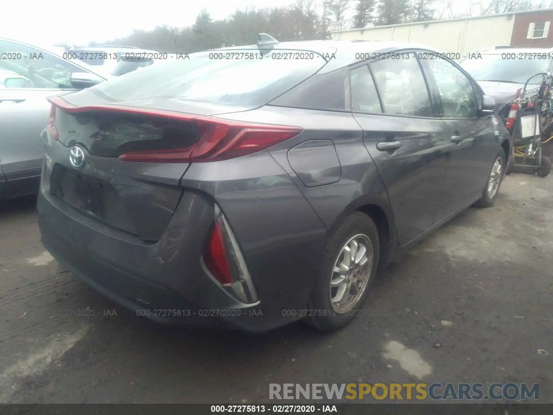 4 Photograph of a damaged car JTDKARFPXK3114832 TOYOTA PRIUS PRIME 2019