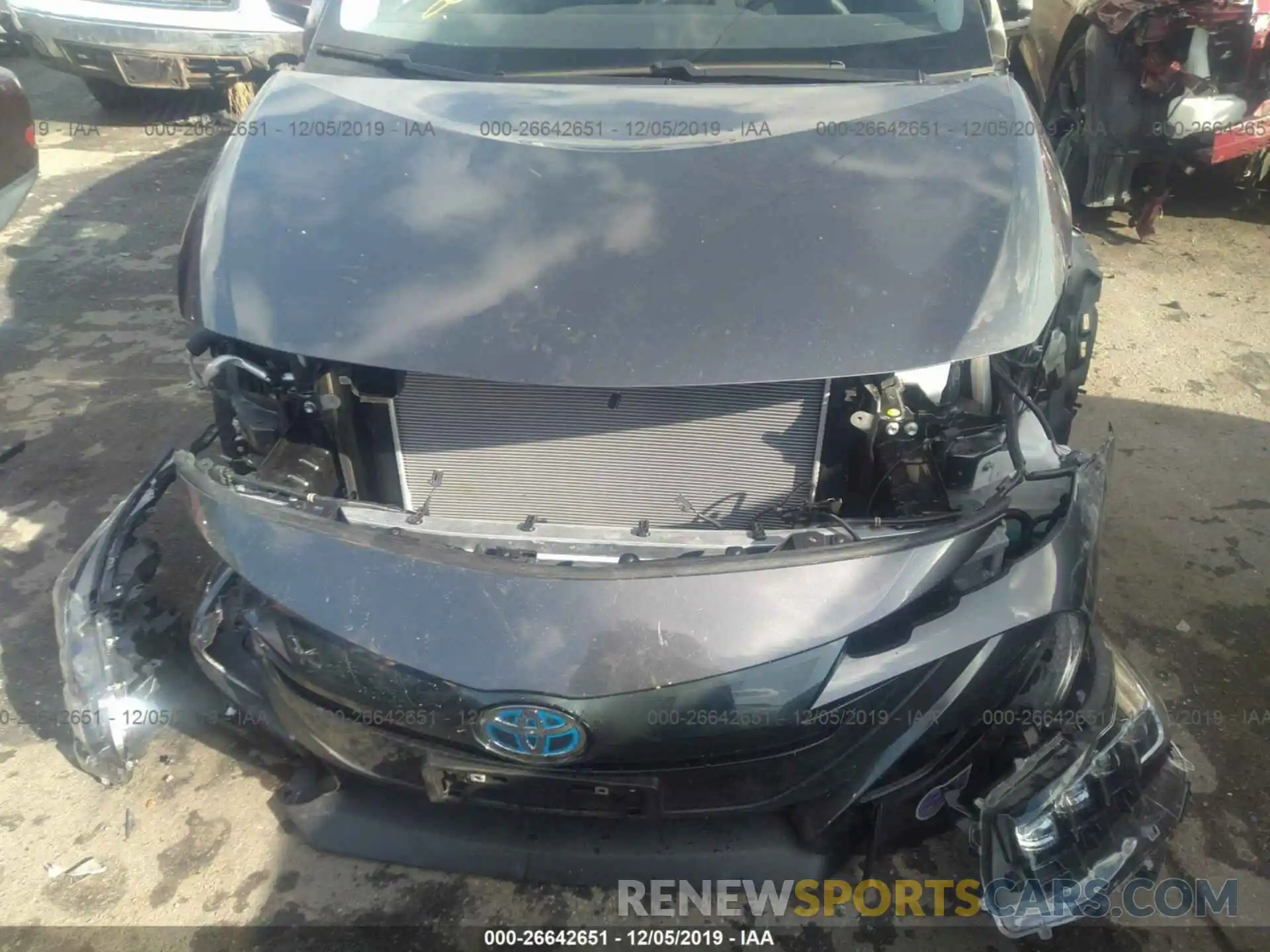 6 Photograph of a damaged car JTDKARFPXK3115303 TOYOTA PRIUS PRIME 2019