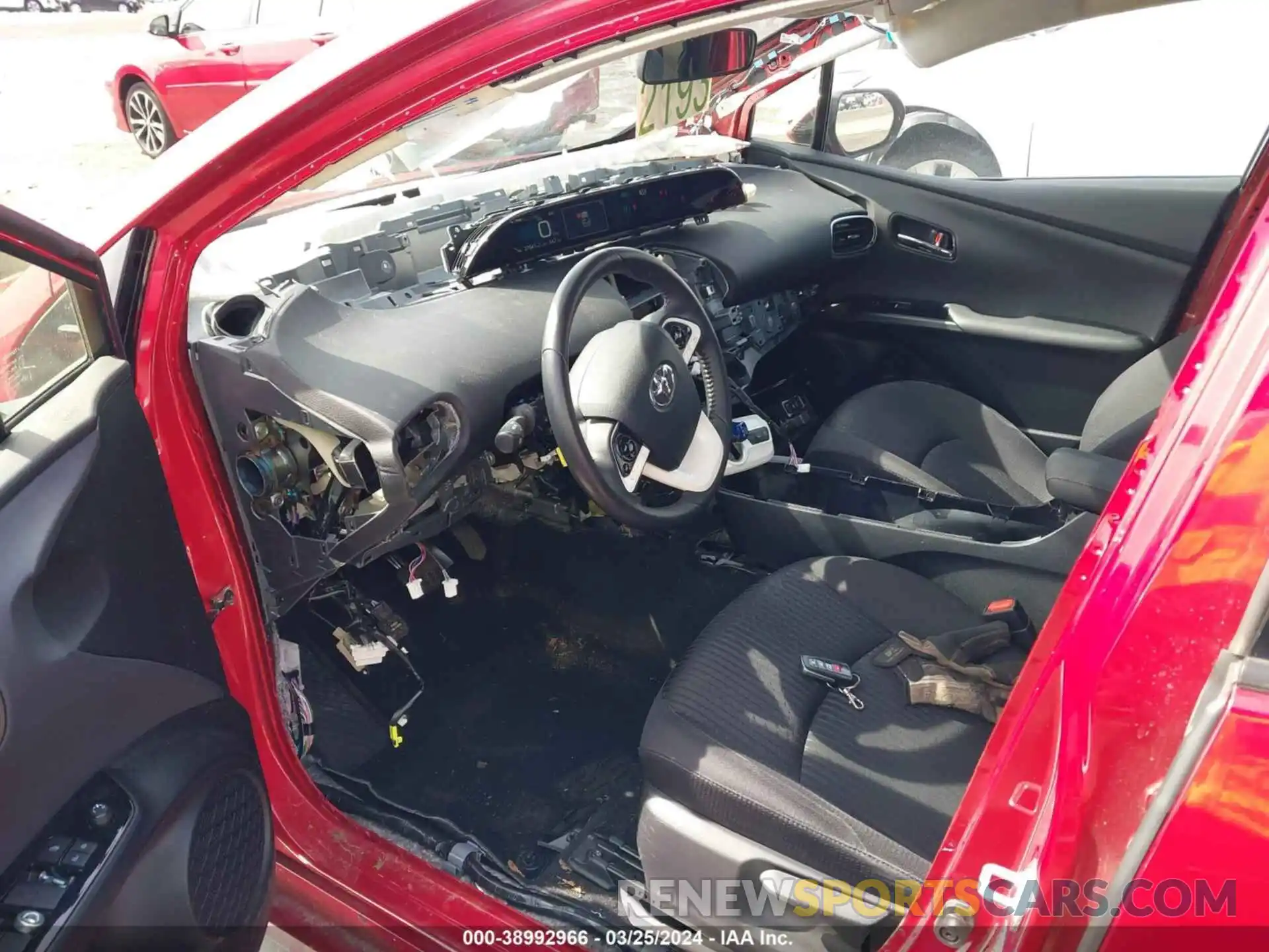 6 Photograph of a damaged car JTDKARFPXK3115611 TOYOTA PRIUS PRIME 2019