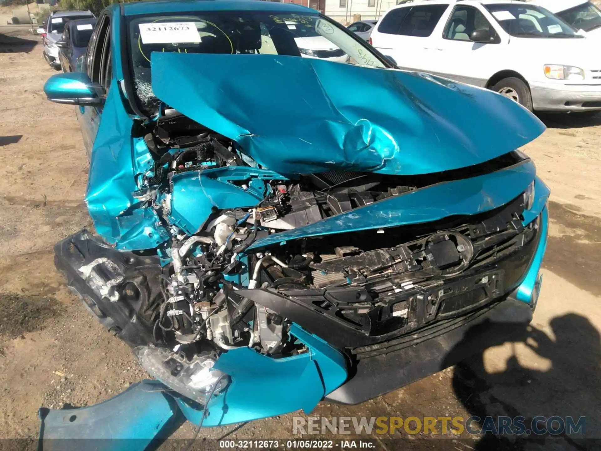 6 Photograph of a damaged car JTDKARFPXK3119948 TOYOTA PRIUS PRIME 2019