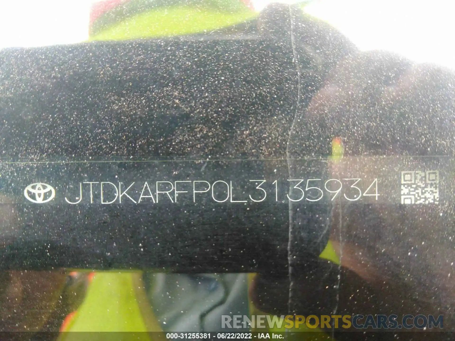 9 Photograph of a damaged car JTDKARFP0L3135934 TOYOTA PRIUS PRIME 2020