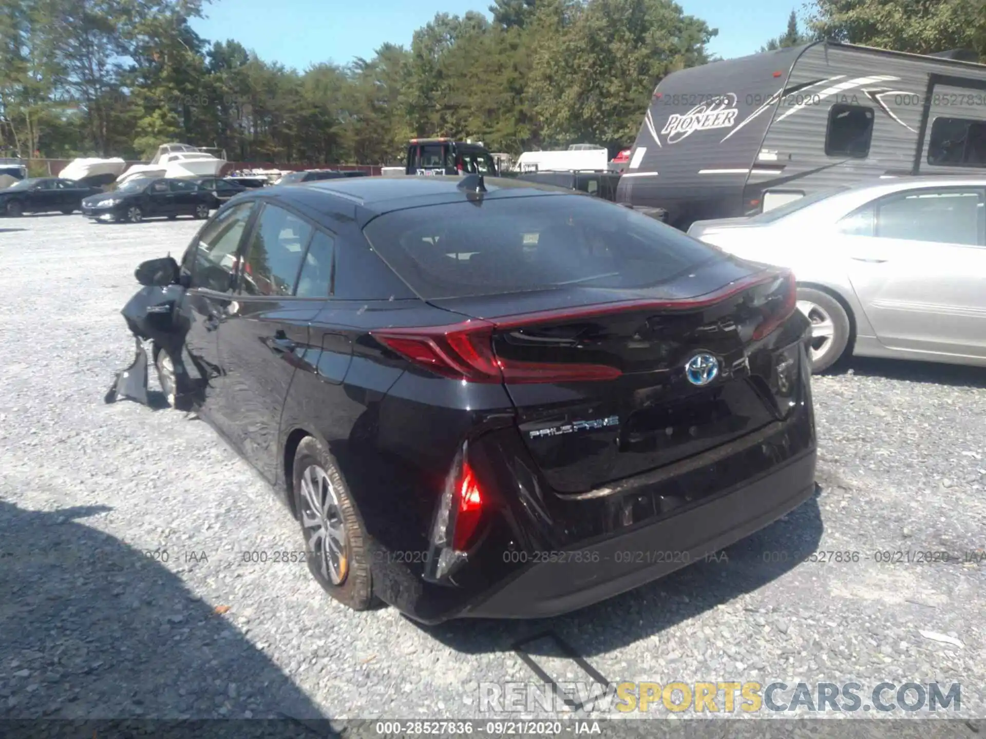 3 Photograph of a damaged car JTDKARFP0L3146321 TOYOTA PRIUS PRIME 2020