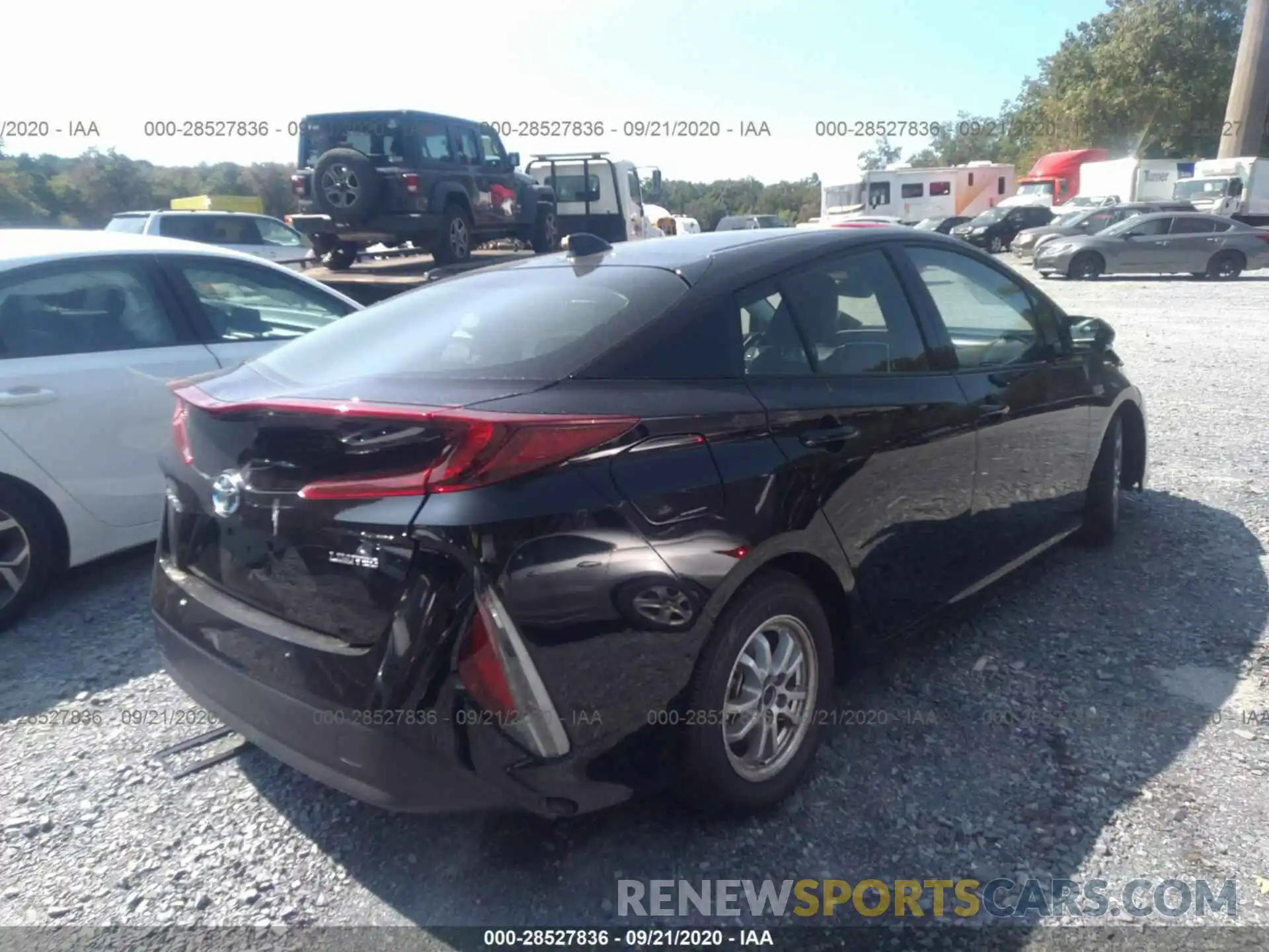 4 Photograph of a damaged car JTDKARFP0L3146321 TOYOTA PRIUS PRIME 2020