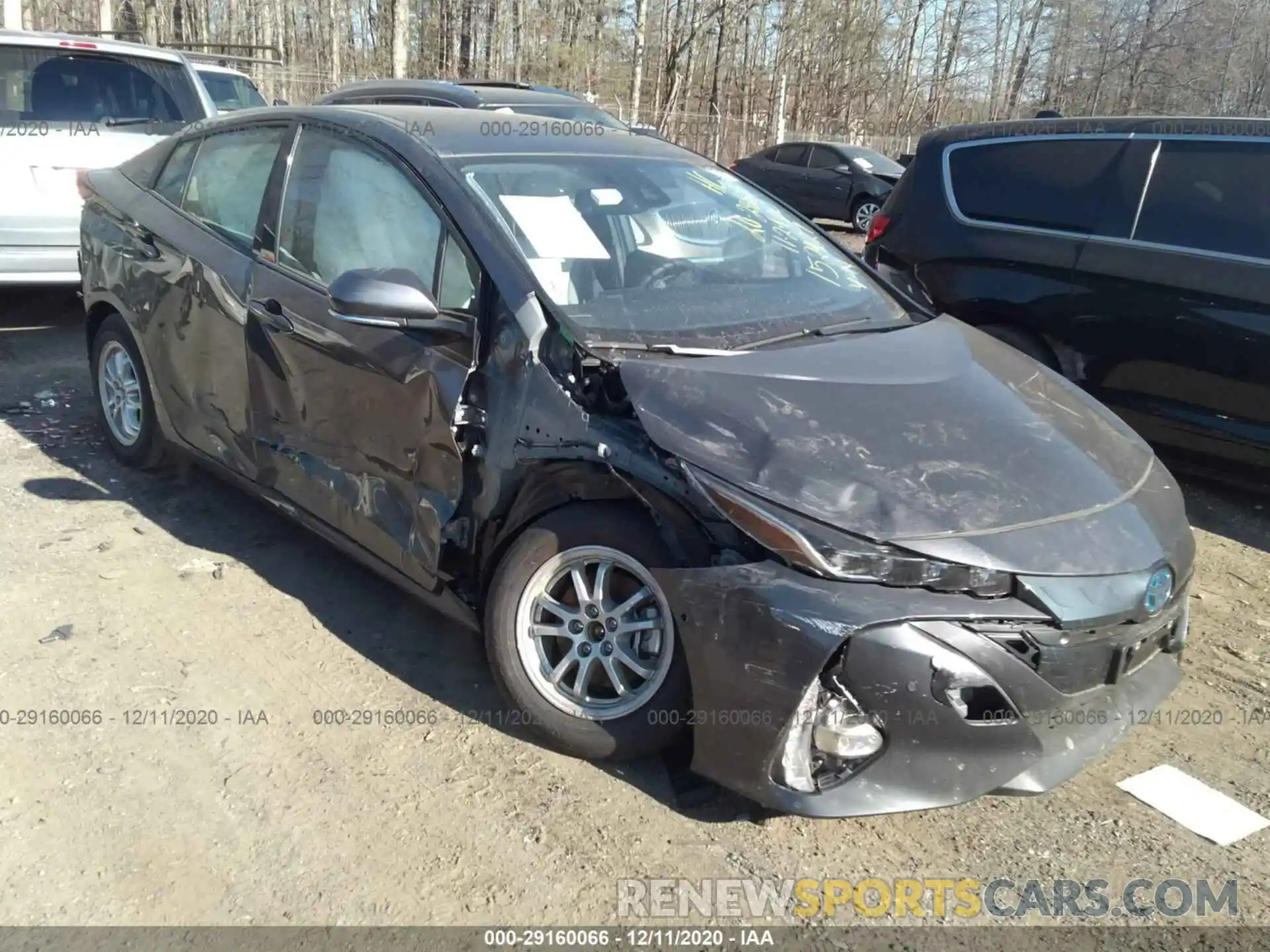 1 Photograph of a damaged car JTDKARFP0L3152927 TOYOTA PRIUS PRIME 2020