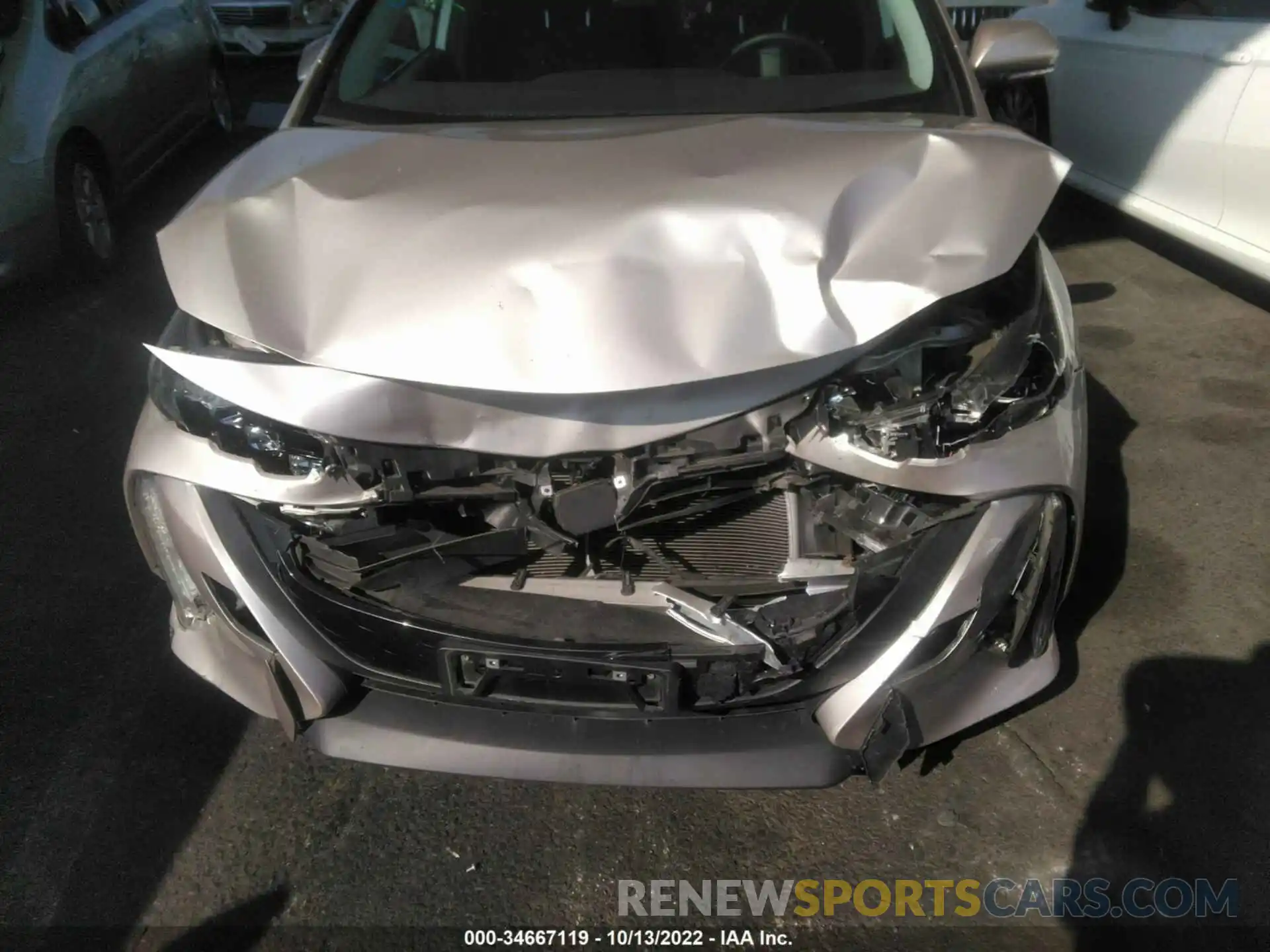 6 Photograph of a damaged car JTDKARFP0L3153429 TOYOTA PRIUS PRIME 2020