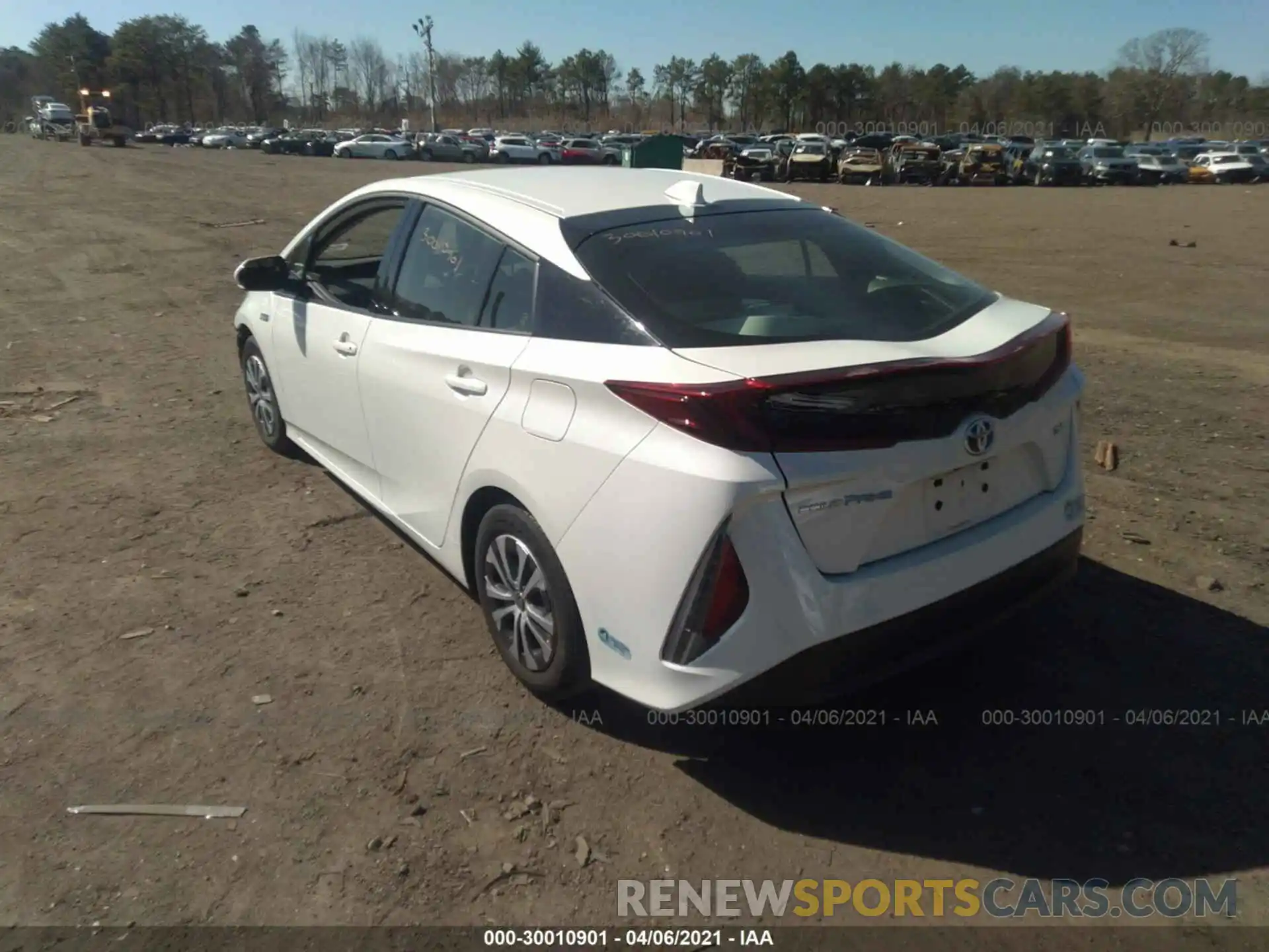 3 Photograph of a damaged car JTDKARFP1L3148191 TOYOTA PRIUS PRIME 2020