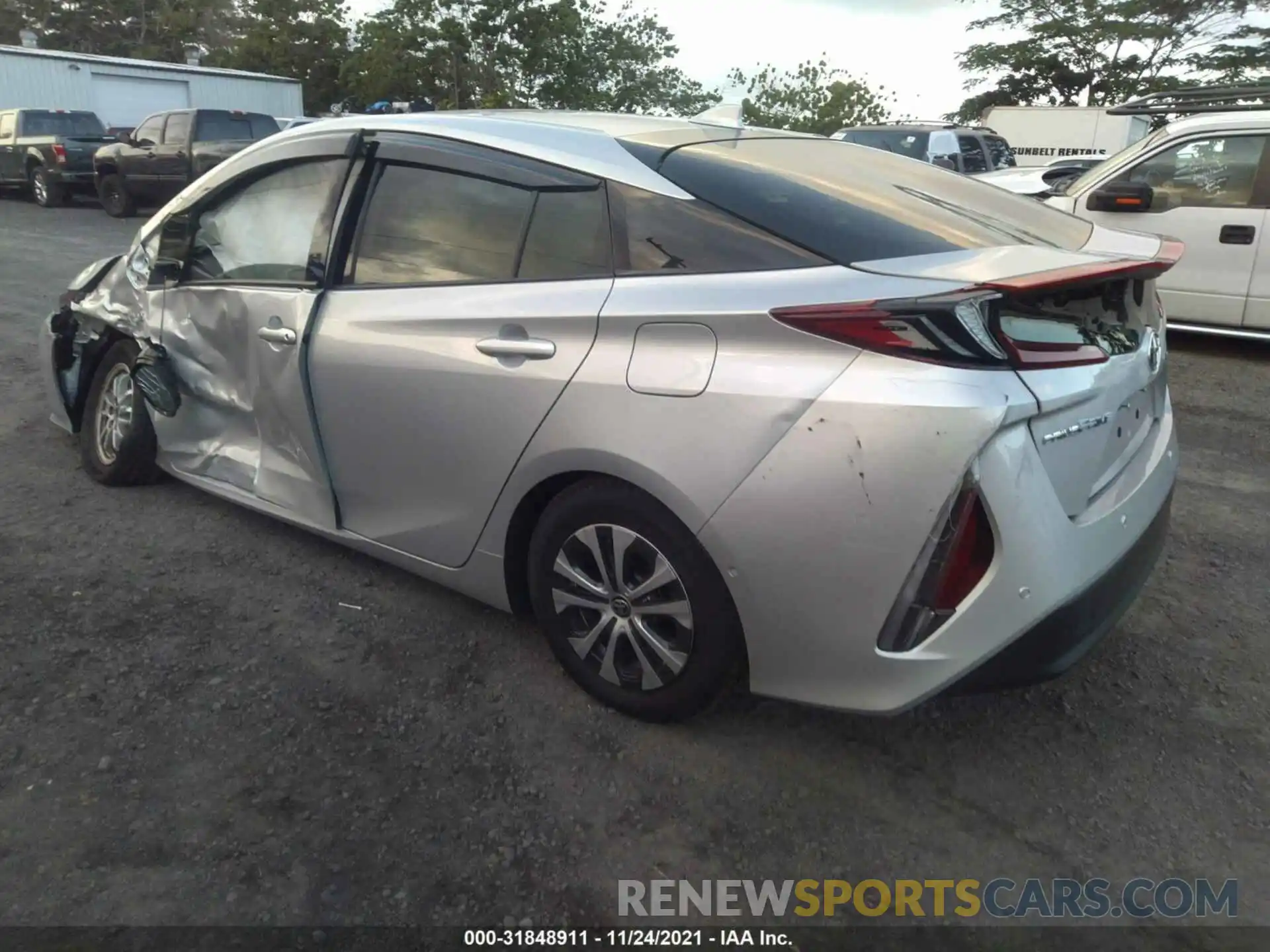 3 Photograph of a damaged car JTDKARFP1L3157392 TOYOTA PRIUS PRIME 2020