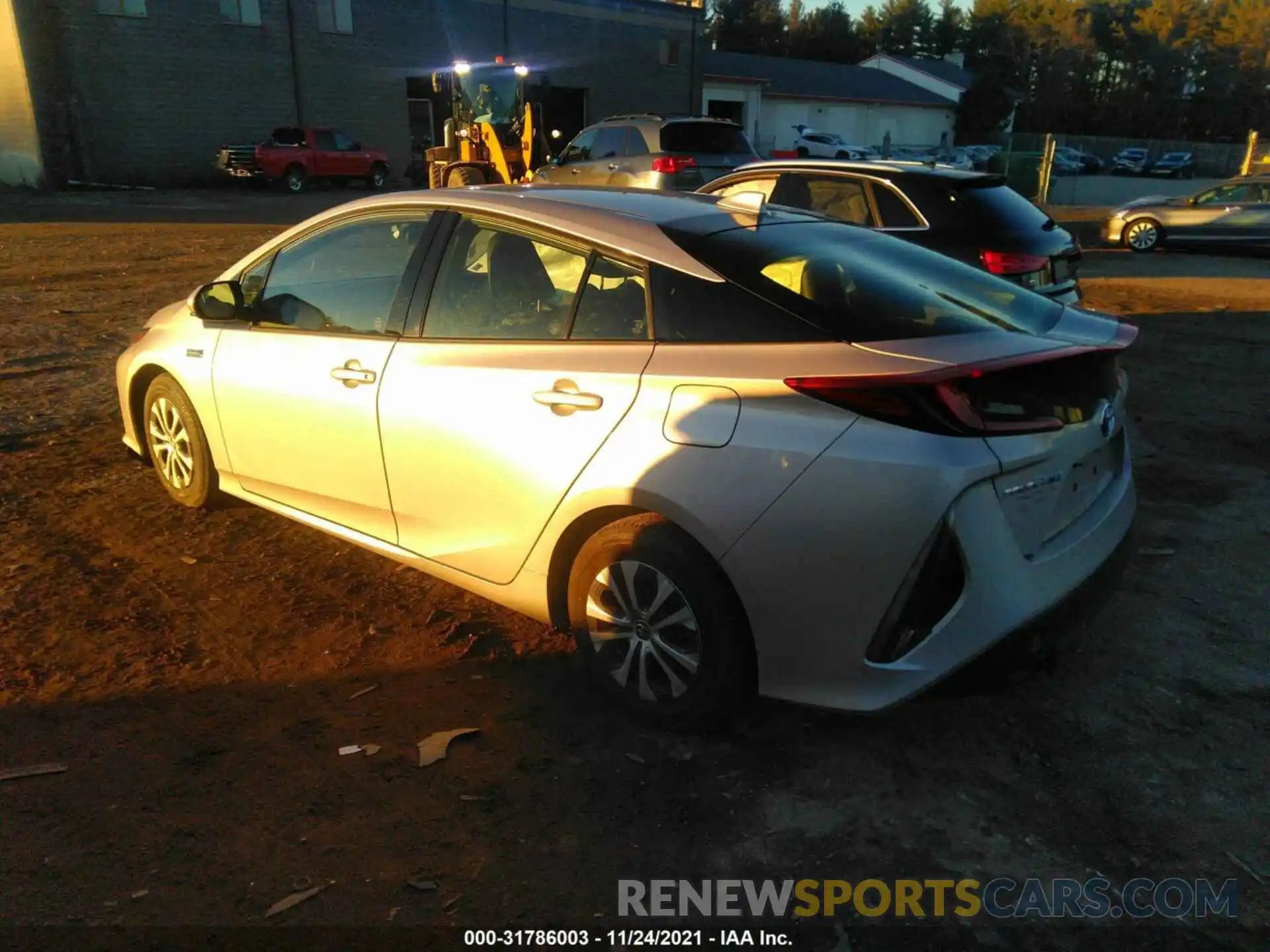 3 Photograph of a damaged car JTDKARFP1L3157800 TOYOTA PRIUS PRIME 2020