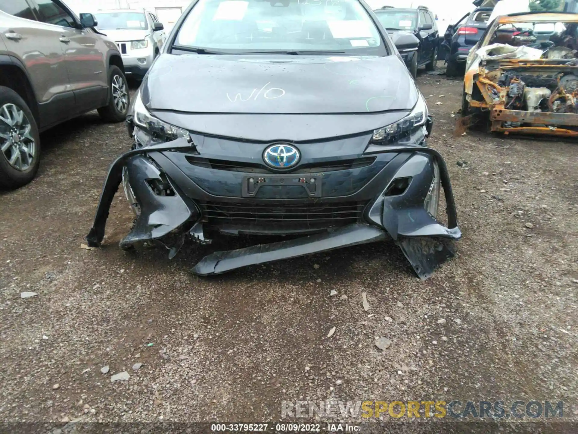 6 Photograph of a damaged car JTDKARFP1L3161247 TOYOTA PRIUS PRIME 2020