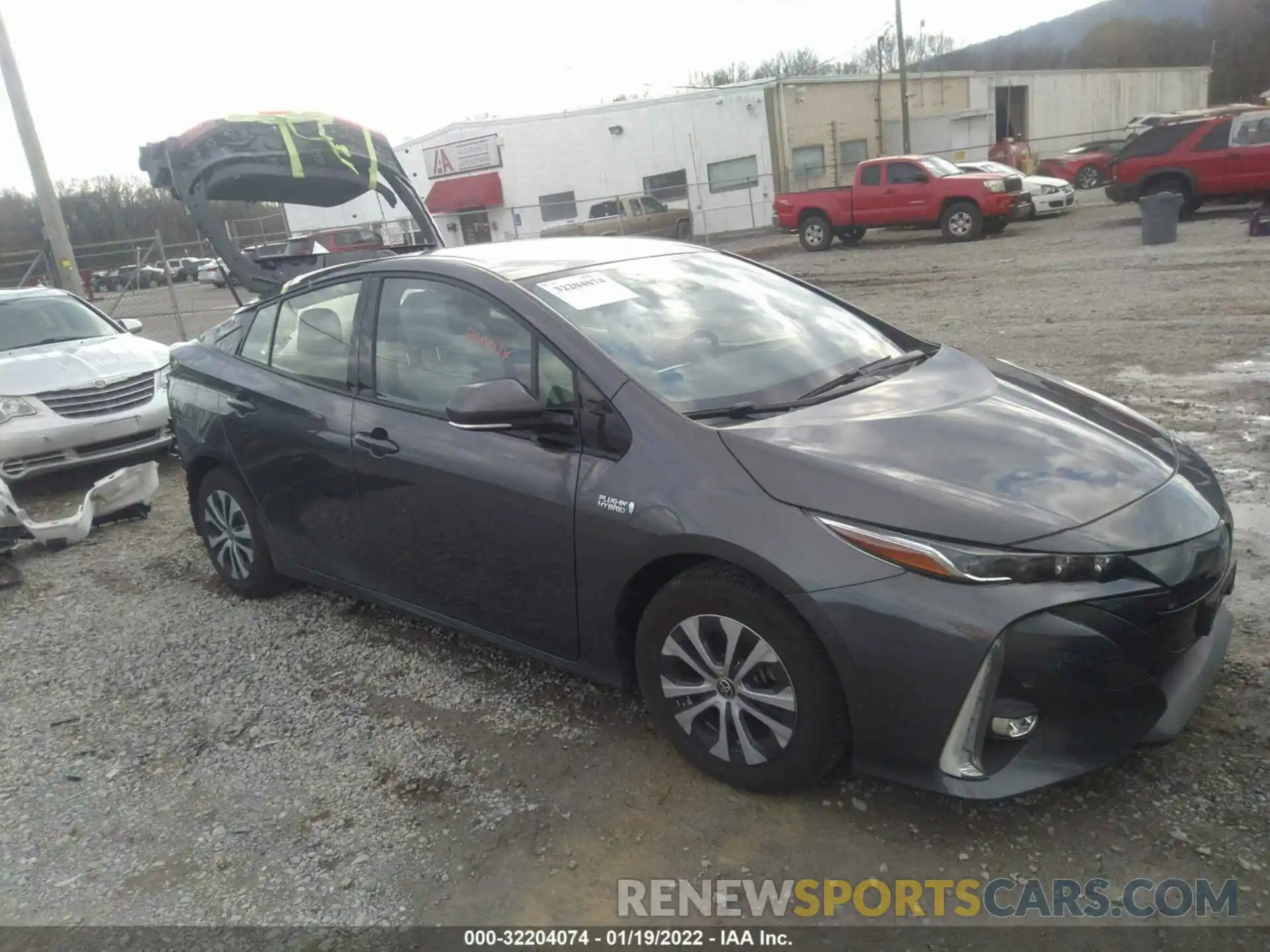 1 Photograph of a damaged car JTDKARFP2L3125888 TOYOTA PRIUS PRIME 2020