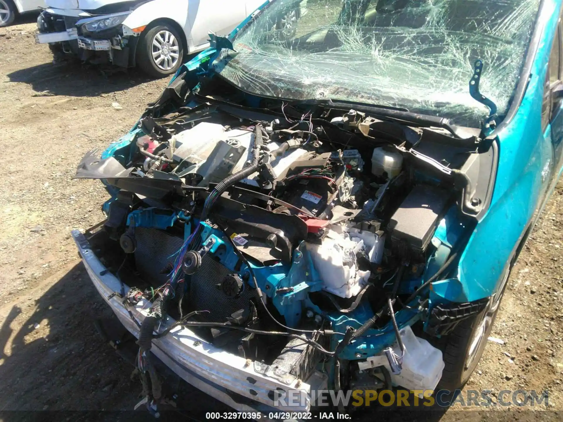 10 Фотография поврежденного автомобиля JTDKARFP2L3128371 TOYOTA PRIUS PRIME 2020