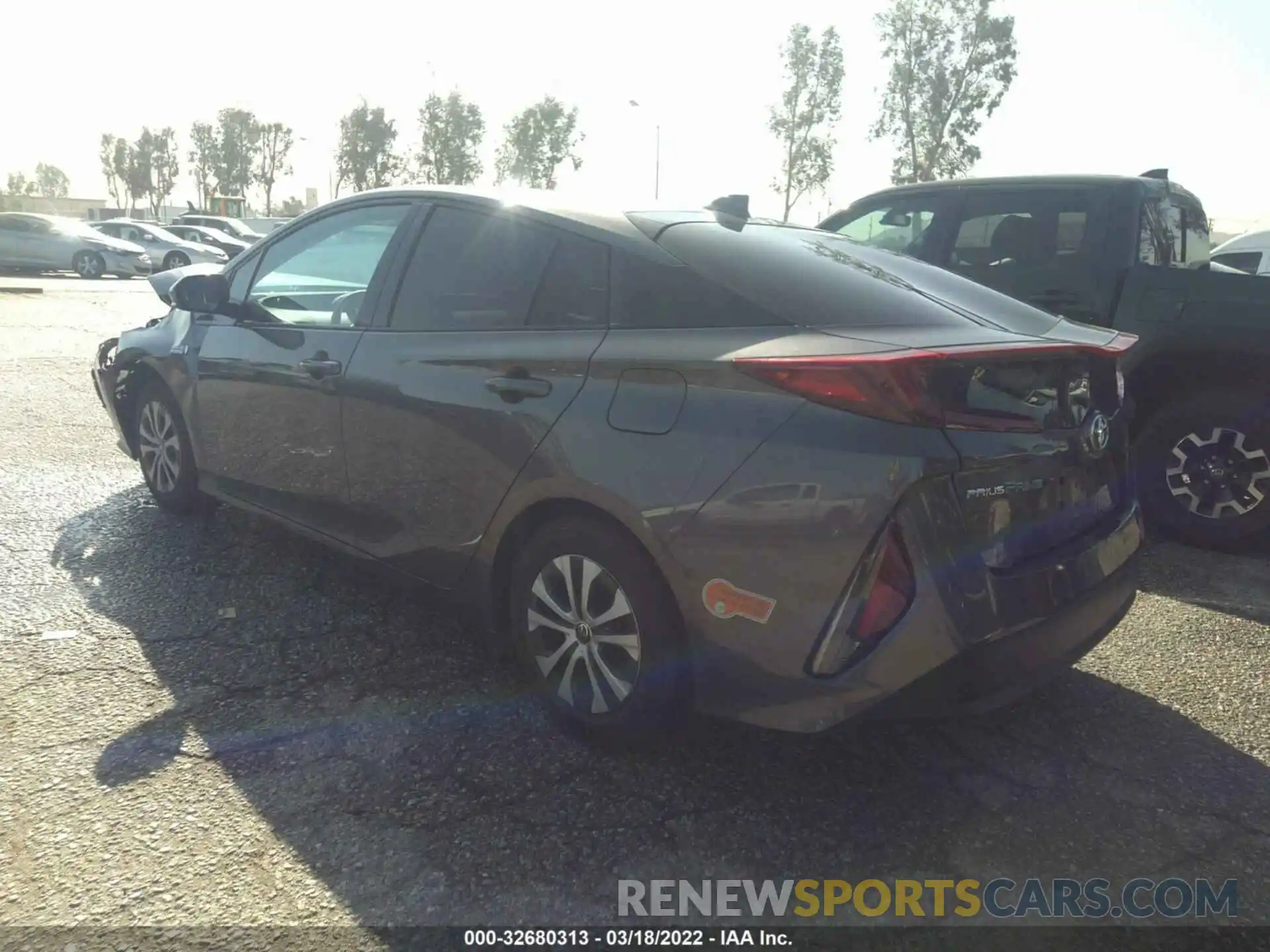 3 Photograph of a damaged car JTDKARFP2L3137524 TOYOTA PRIUS PRIME 2020