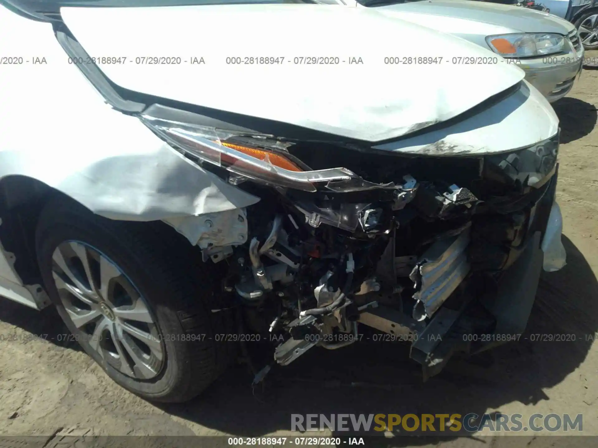 6 Фотография поврежденного автомобиля JTDKARFP2L3143341 TOYOTA PRIUS PRIME 2020