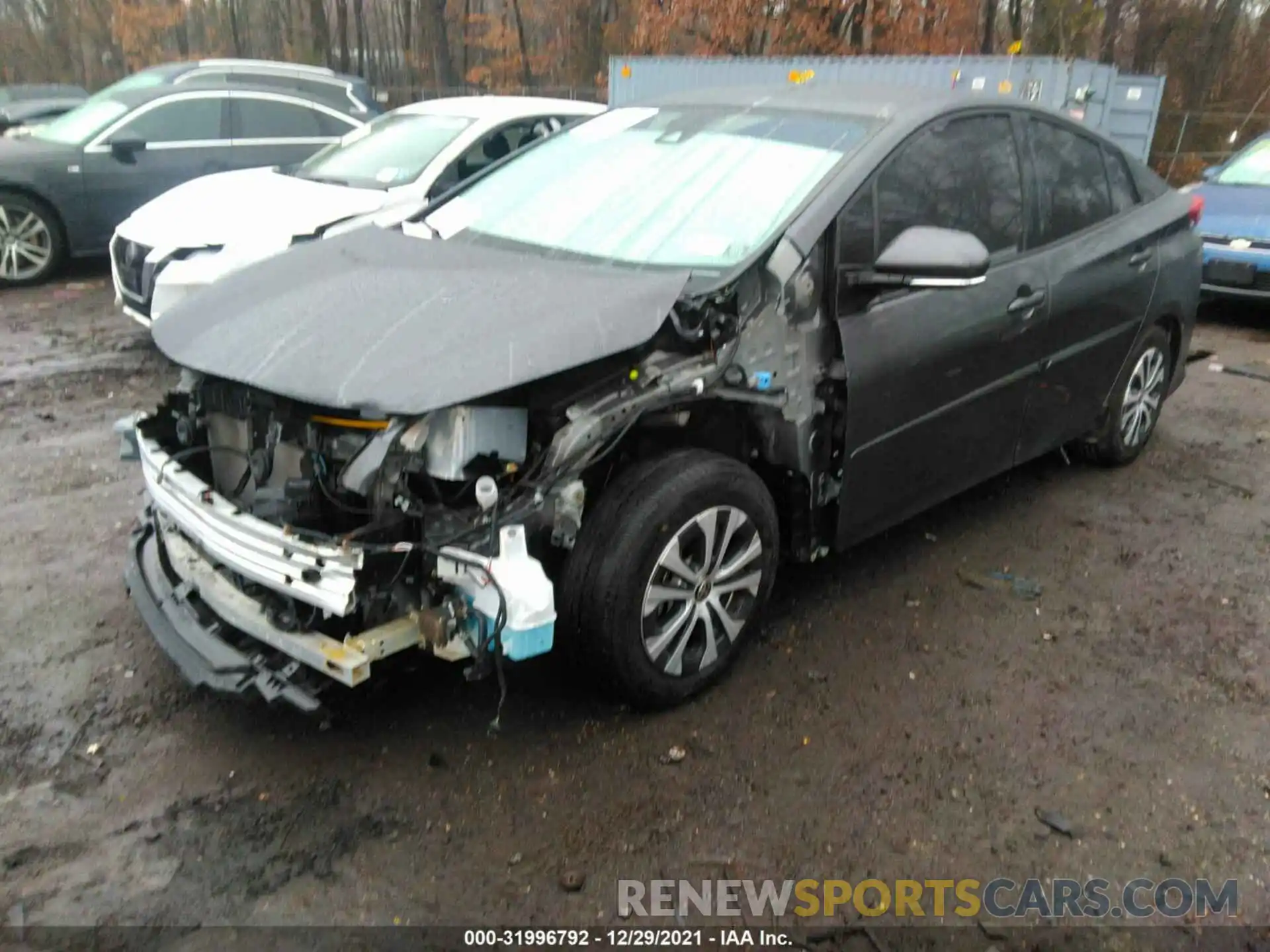 2 Photograph of a damaged car JTDKARFP2L3150080 TOYOTA PRIUS PRIME 2020