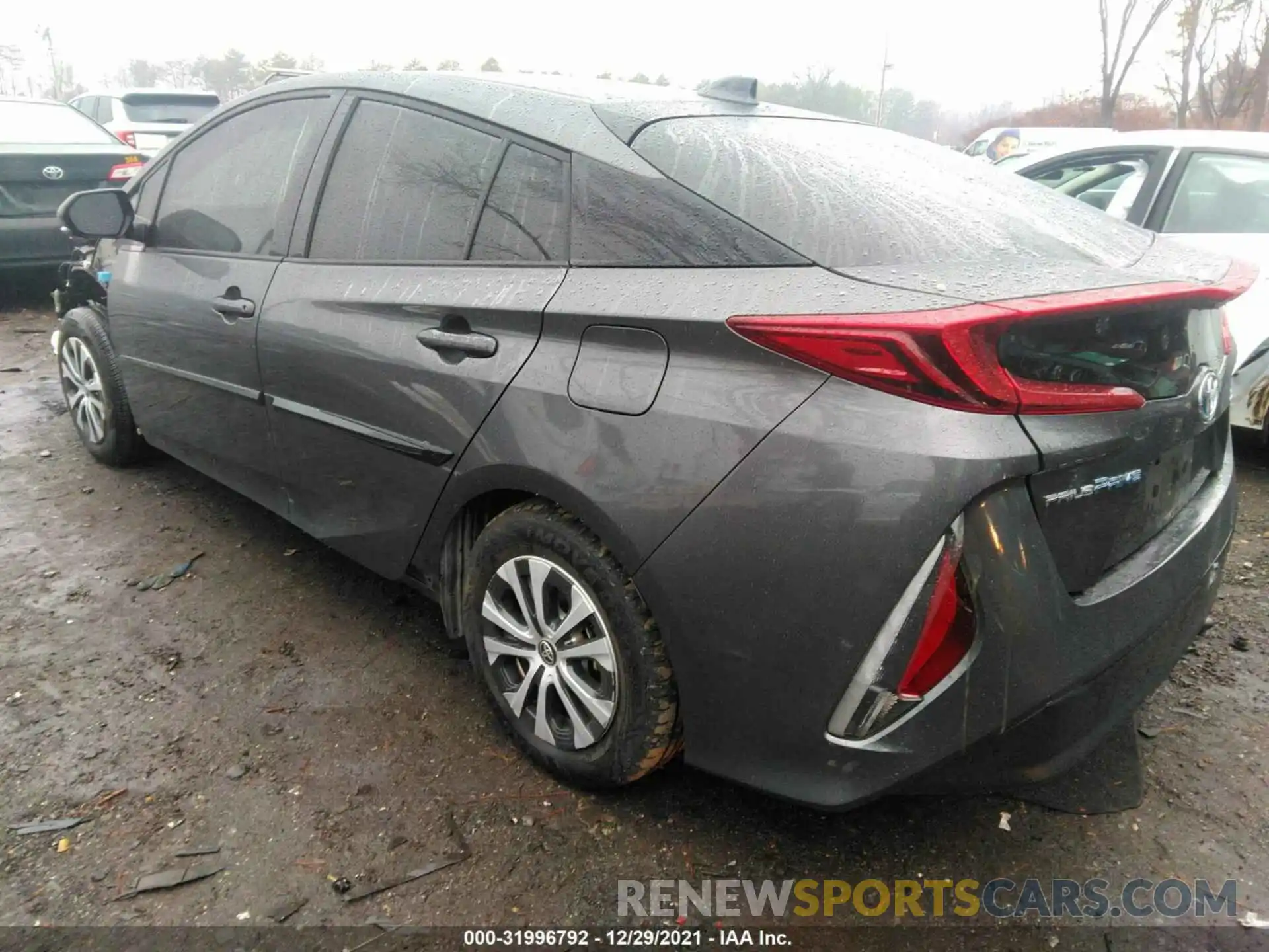 3 Photograph of a damaged car JTDKARFP2L3150080 TOYOTA PRIUS PRIME 2020