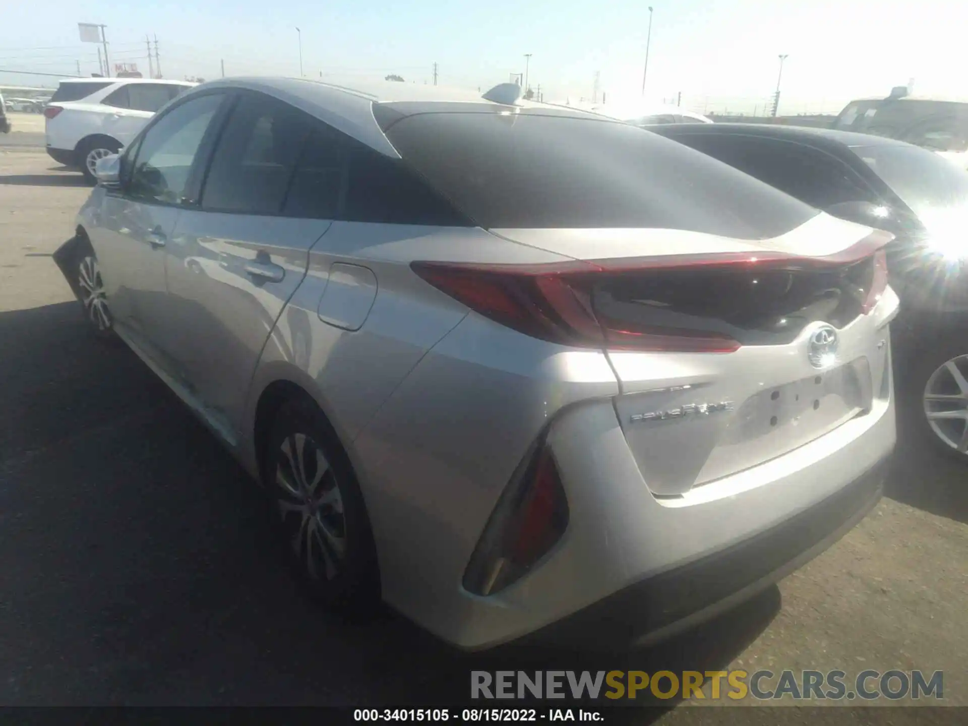 3 Photograph of a damaged car JTDKARFP2L3152976 TOYOTA PRIUS PRIME 2020