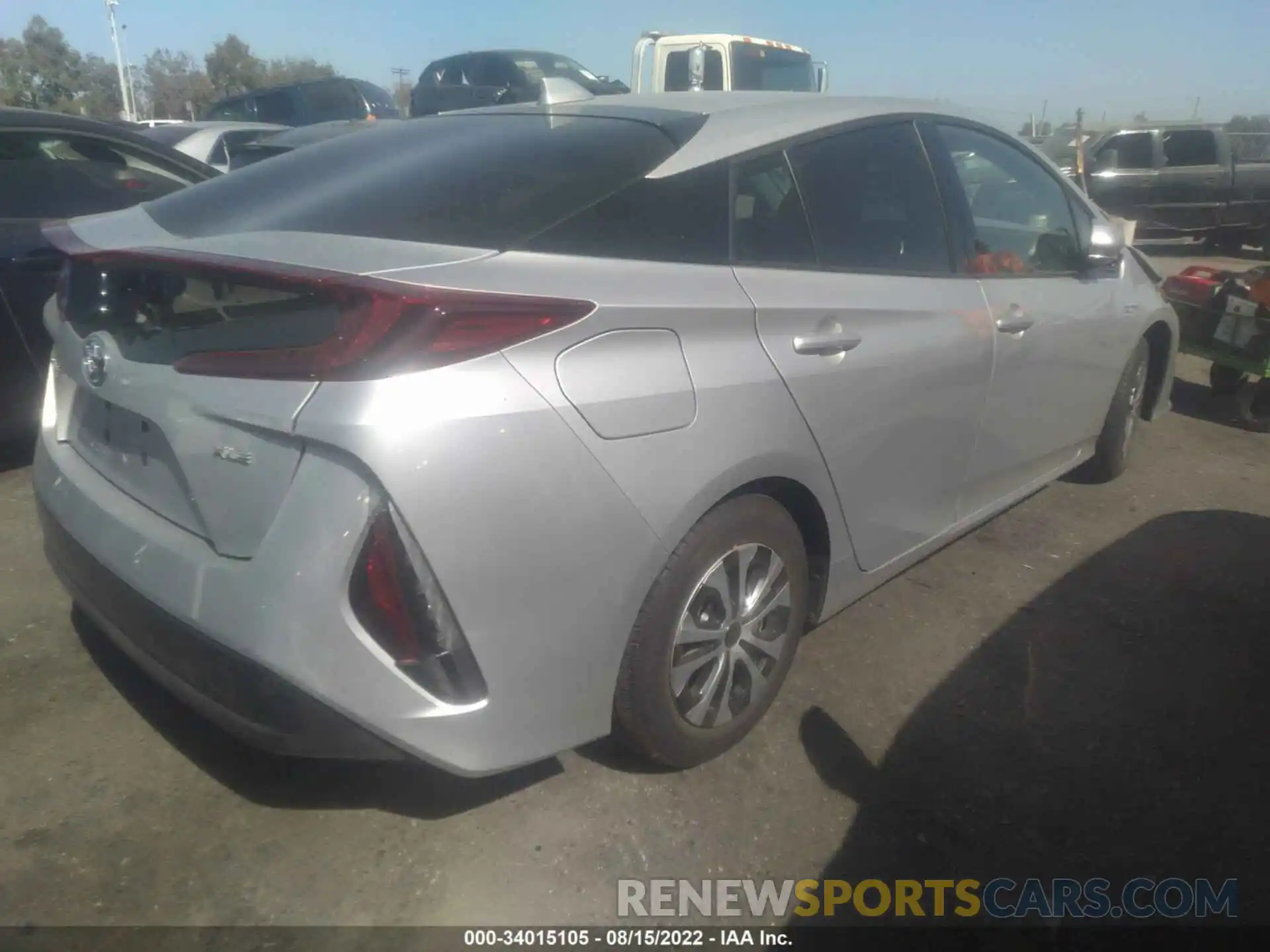 4 Photograph of a damaged car JTDKARFP2L3152976 TOYOTA PRIUS PRIME 2020