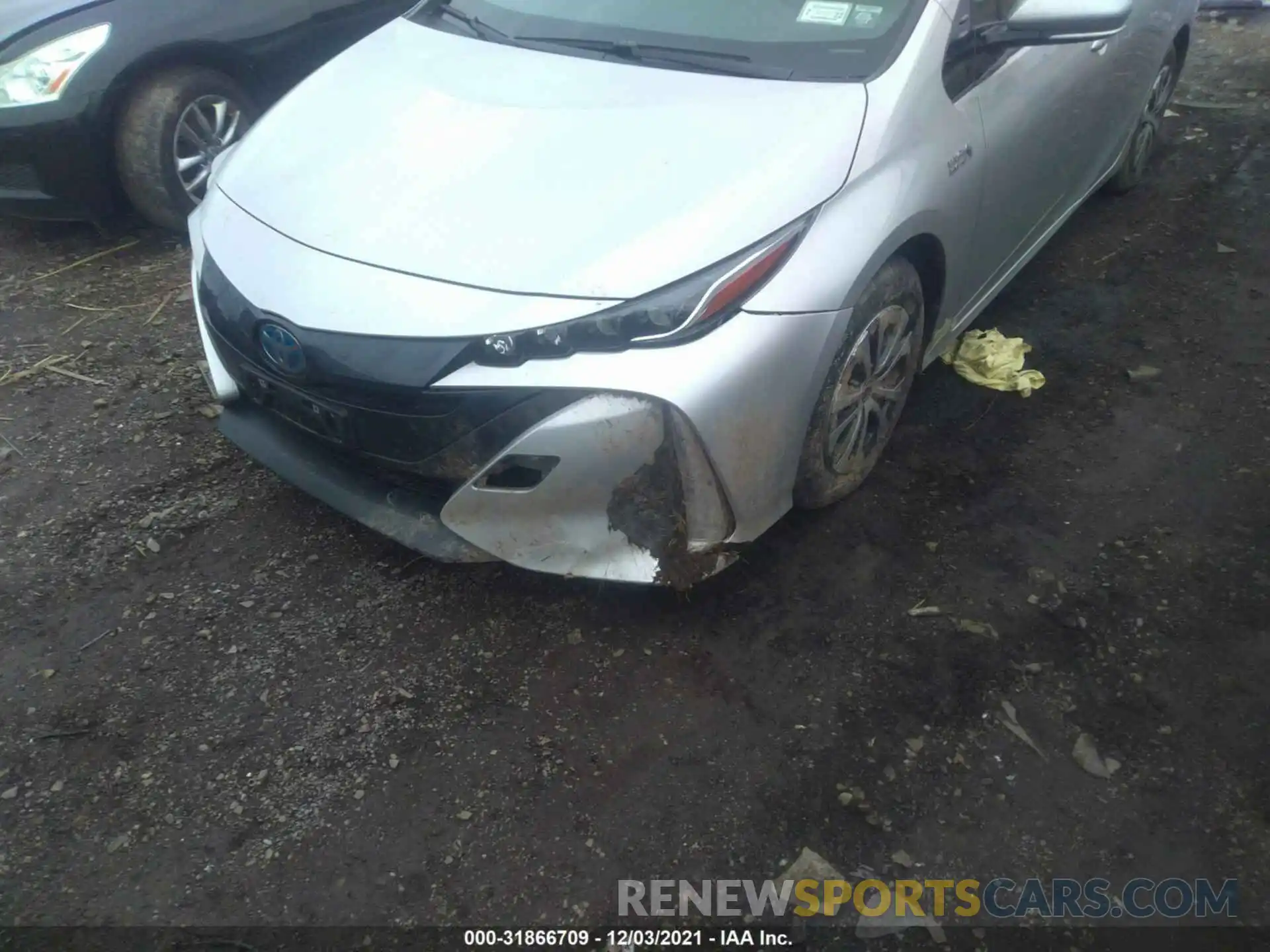 6 Photograph of a damaged car JTDKARFP2L3161452 TOYOTA PRIUS PRIME 2020