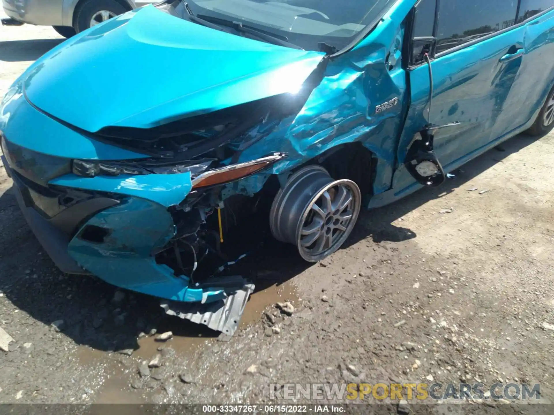 6 Photograph of a damaged car JTDKARFP3L3120487 TOYOTA PRIUS PRIME 2020