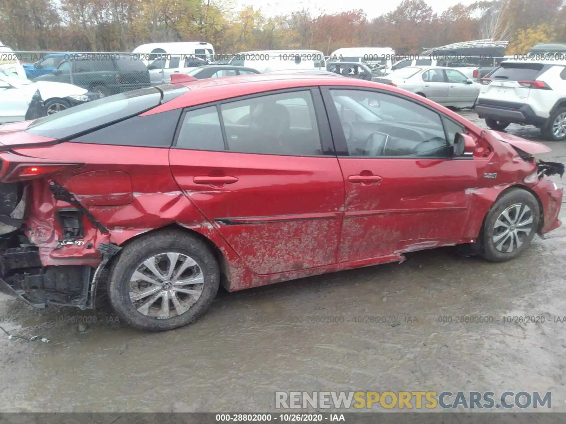 6 Photograph of a damaged car JTDKARFP3L3131201 TOYOTA PRIUS PRIME 2020