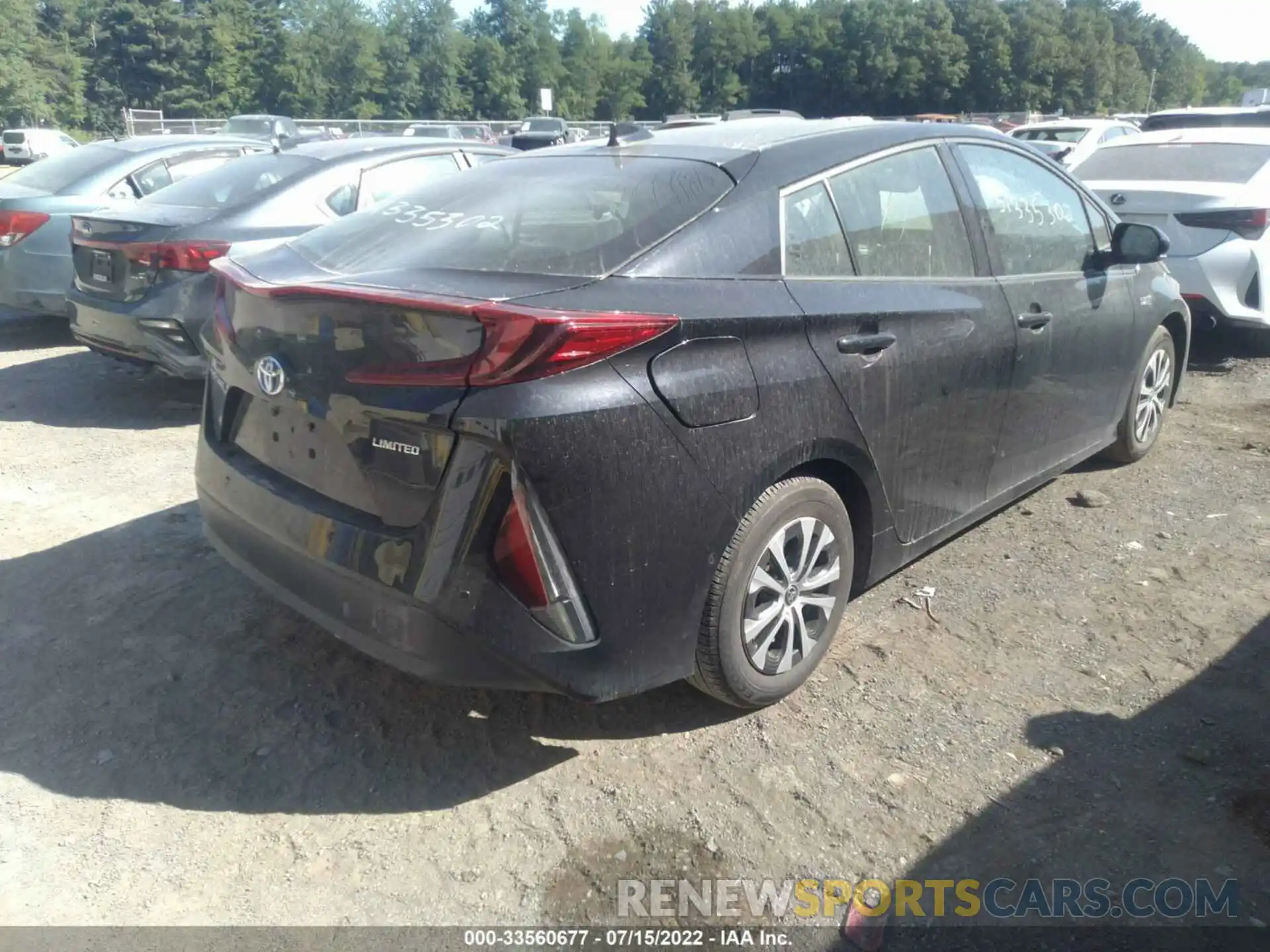 4 Photograph of a damaged car JTDKARFP3L3135054 TOYOTA PRIUS PRIME 2020