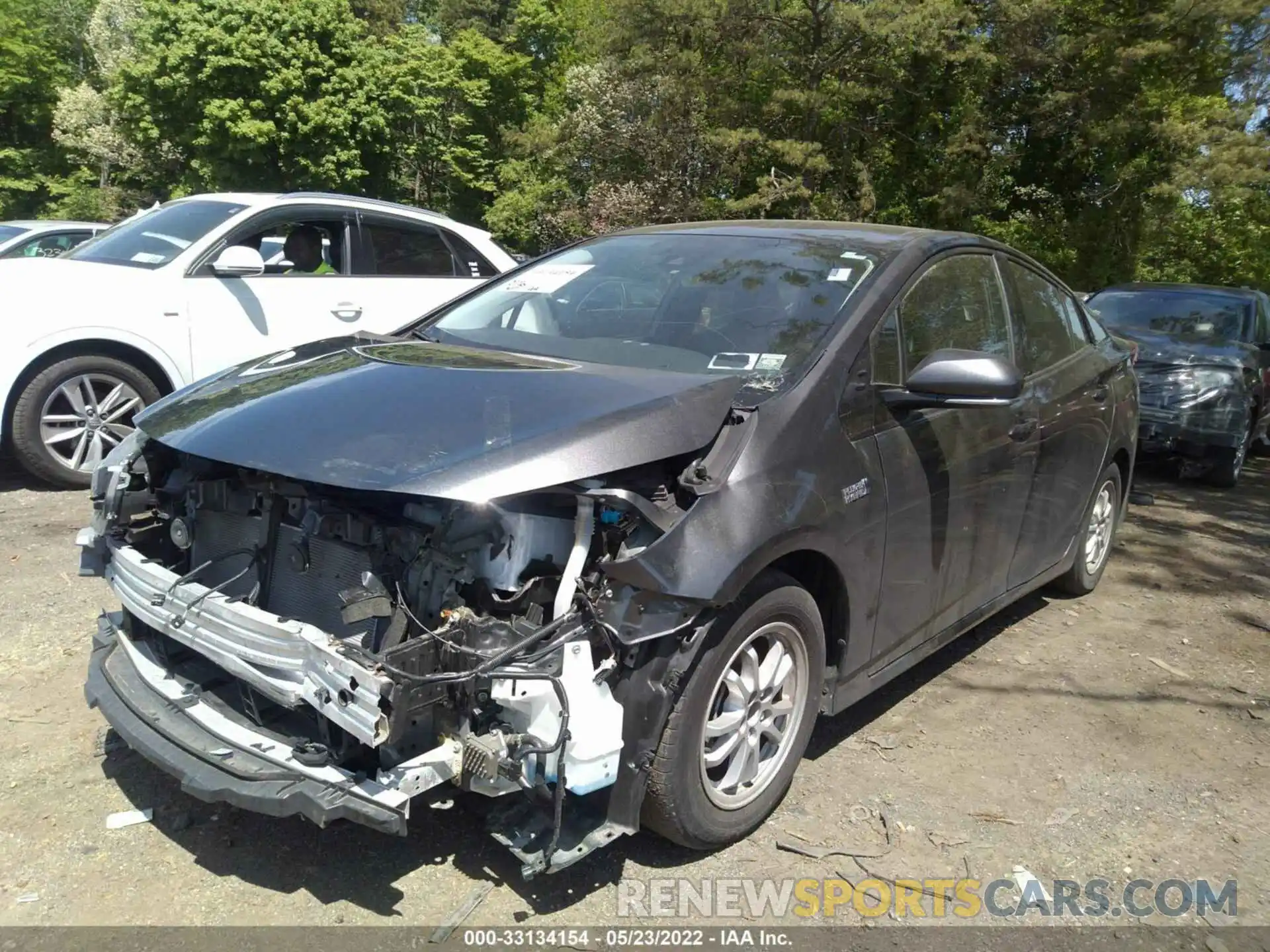 6 Photograph of a damaged car JTDKARFP3L3158060 TOYOTA PRIUS PRIME 2020