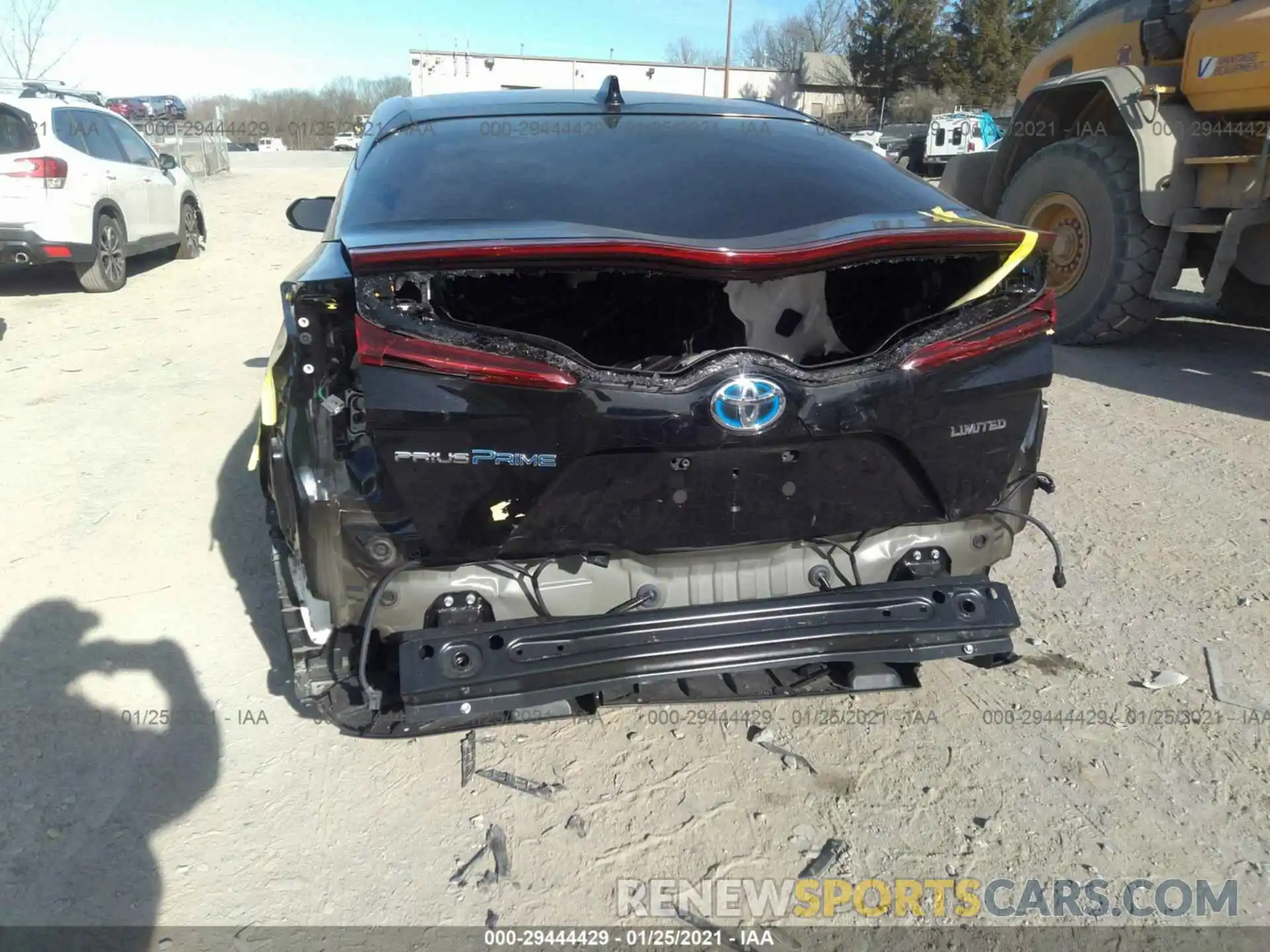 6 Photograph of a damaged car JTDKARFP3L3158270 TOYOTA PRIUS PRIME 2020