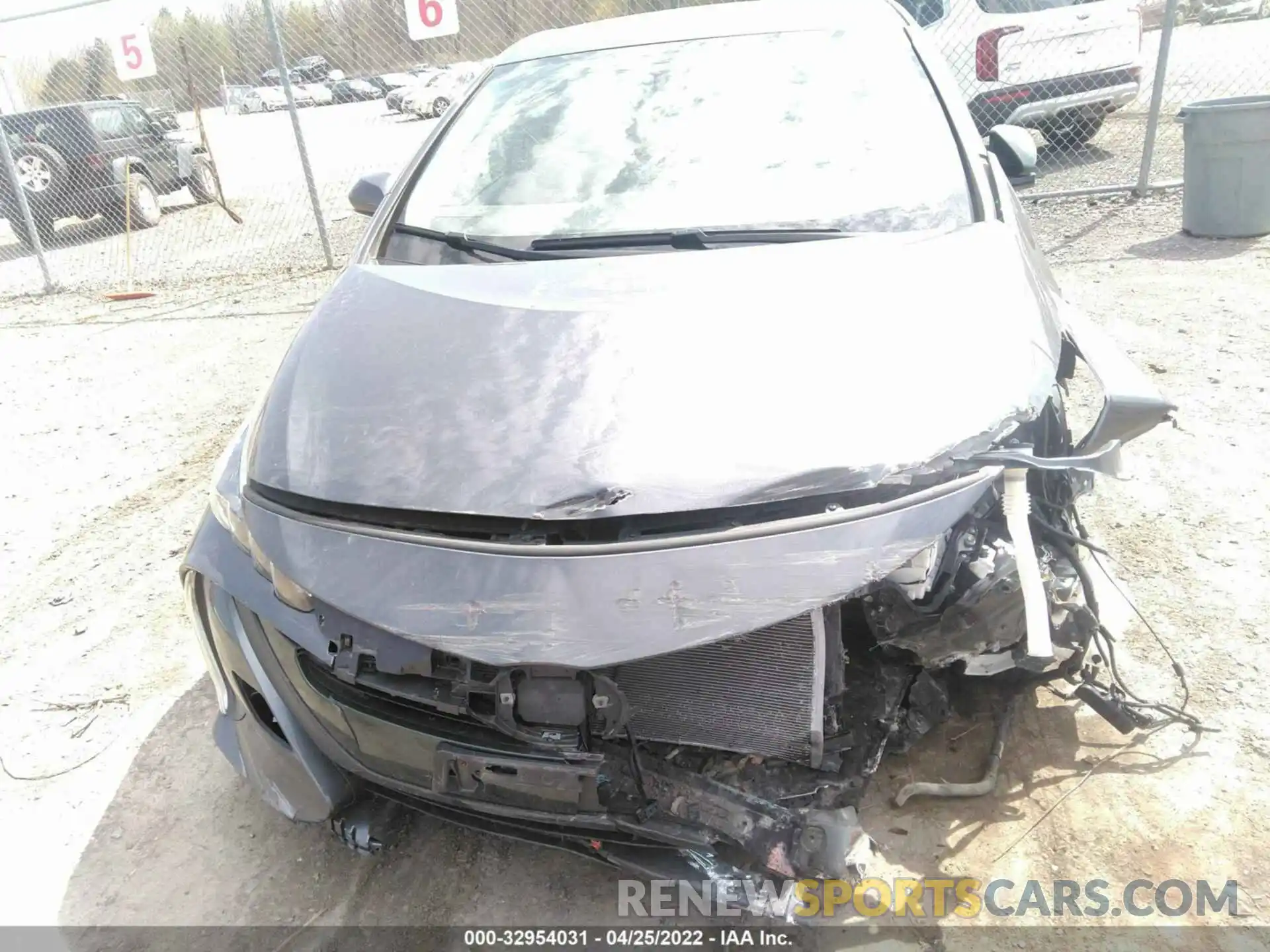 6 Photograph of a damaged car JTDKARFP4L3121745 TOYOTA PRIUS PRIME 2020