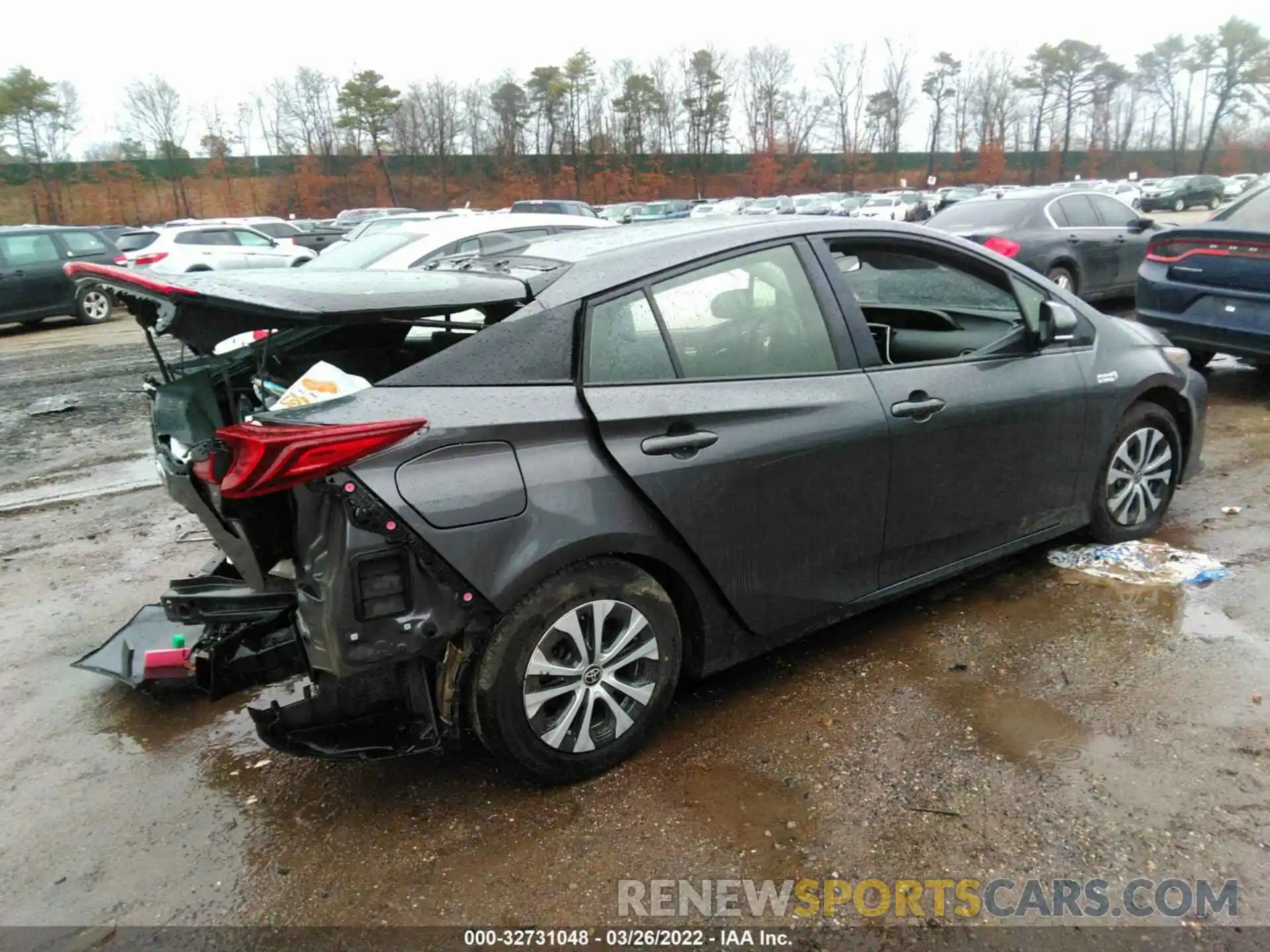 4 Photograph of a damaged car JTDKARFP4L3122376 TOYOTA PRIUS PRIME 2020