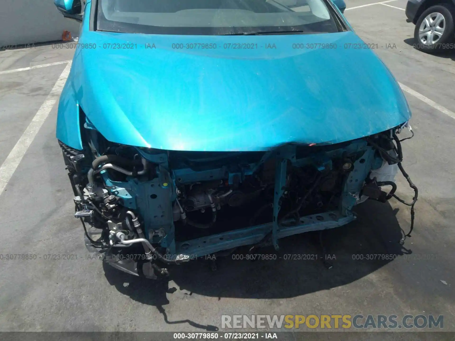 6 Photograph of a damaged car JTDKARFP4L3123060 TOYOTA PRIUS PRIME 2020