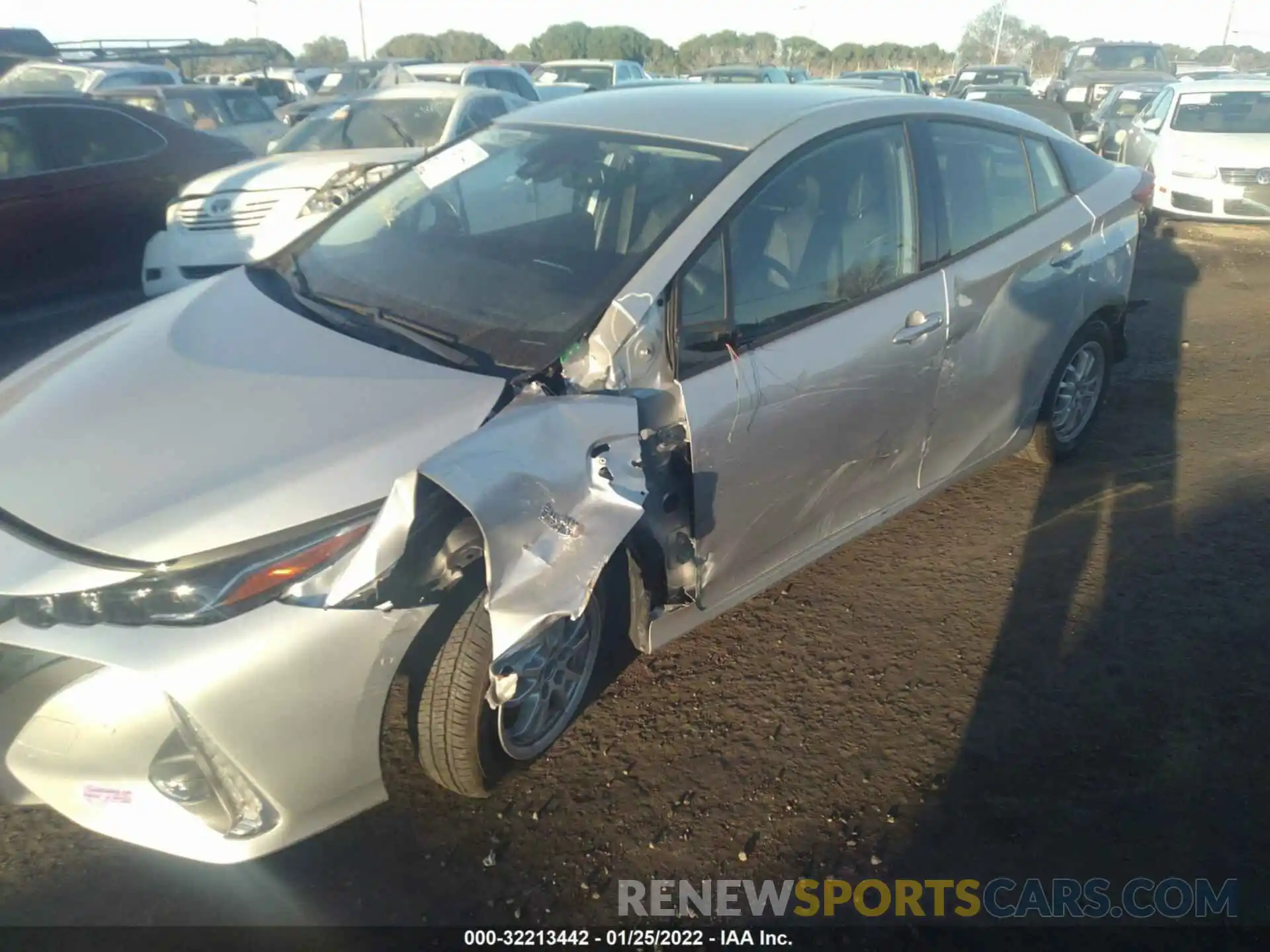 6 Photograph of a damaged car JTDKARFP4L3124855 TOYOTA PRIUS PRIME 2020