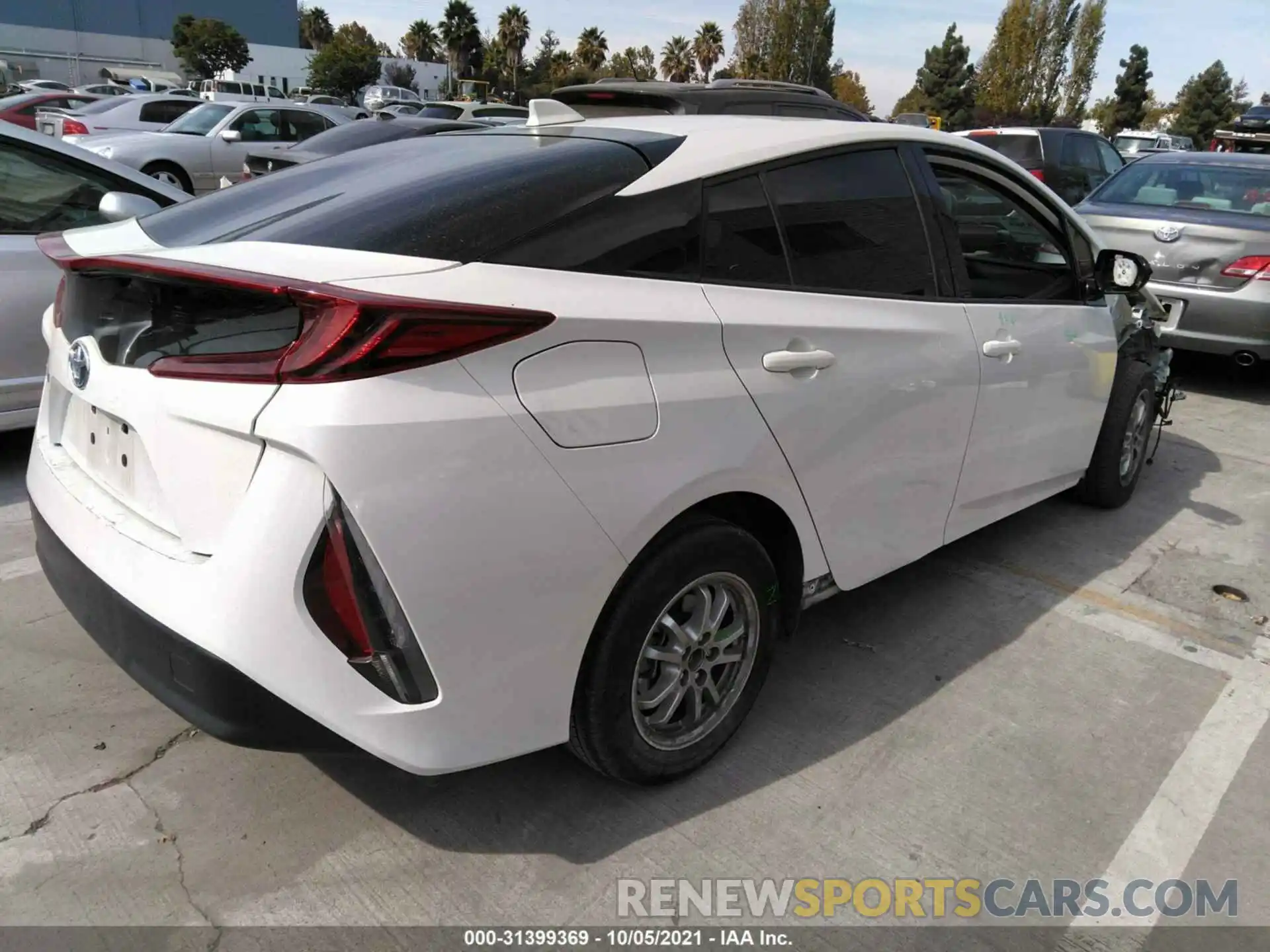 4 Photograph of a damaged car JTDKARFP4L3126301 TOYOTA PRIUS PRIME 2020